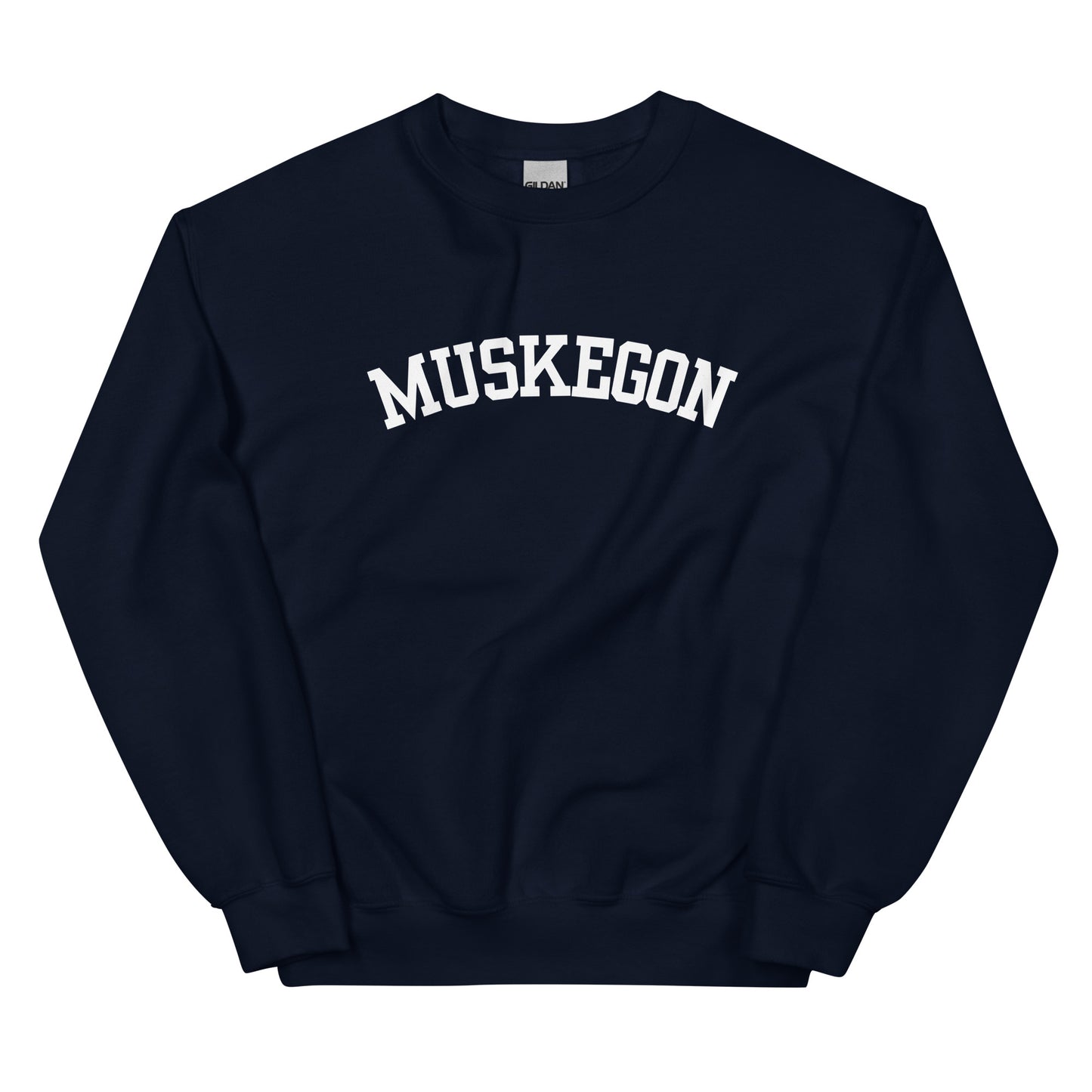 Muskegon, Michigan Block Solo Unisex Sweatshirt