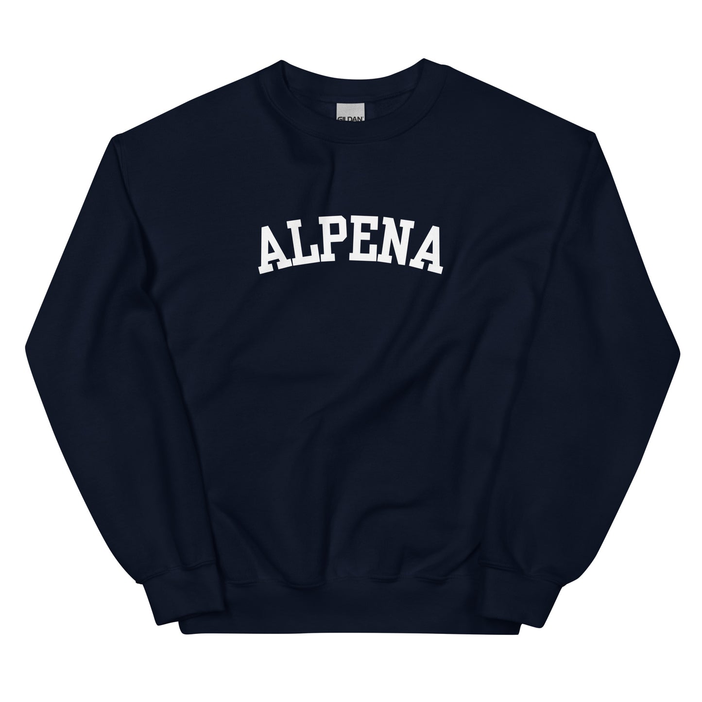 Alpena, Michigan Solo Block Unisex Sweatshirt