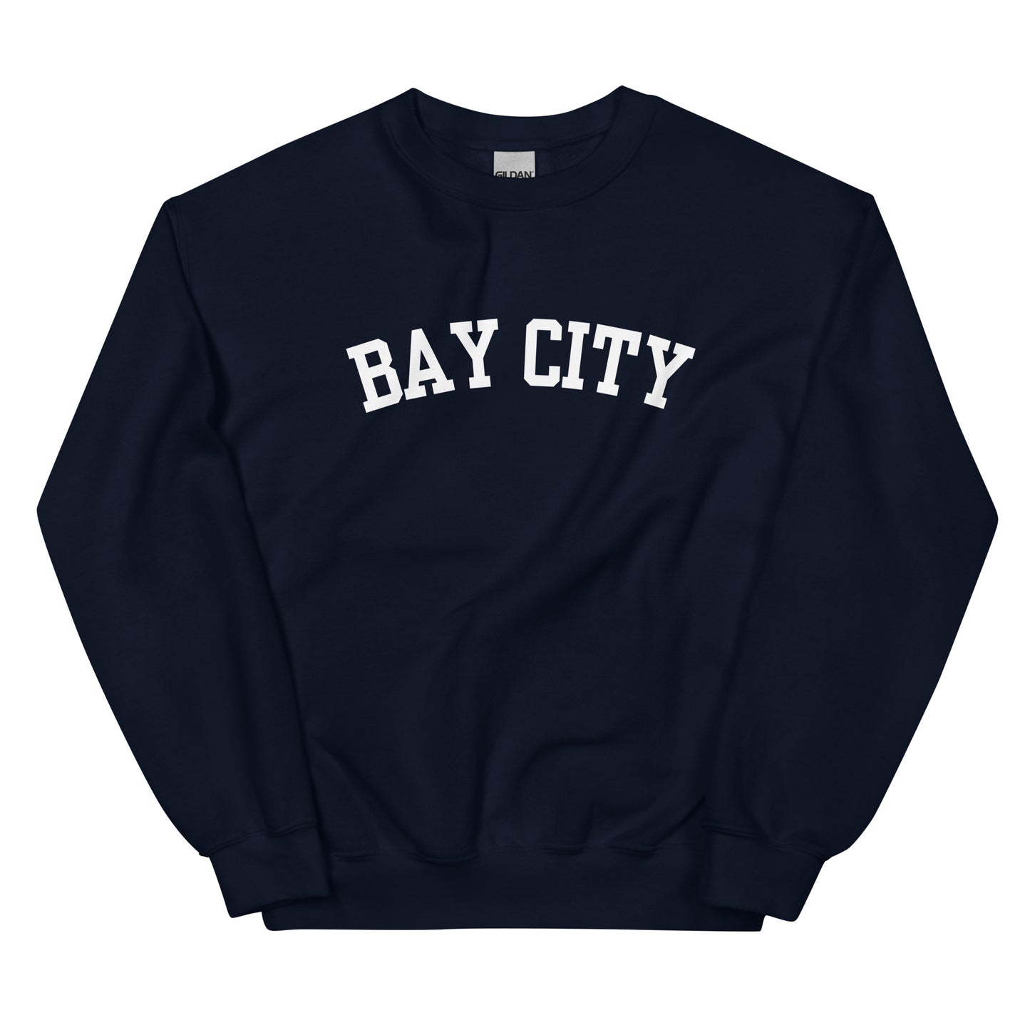 Bay City, Michigan Block Solo Unisex Sweatshirt