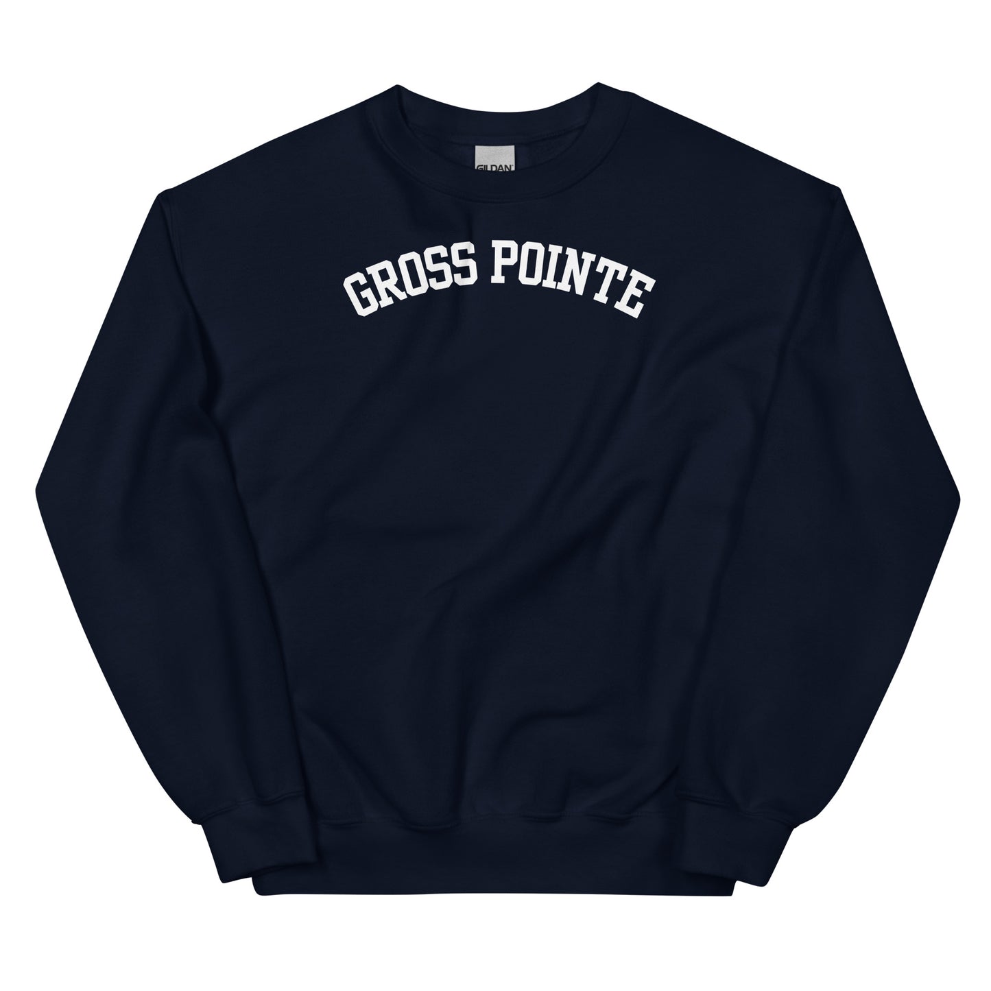 Gross Pointe, Michigan - Block Solo Crewneck Unisex Sweatshirt