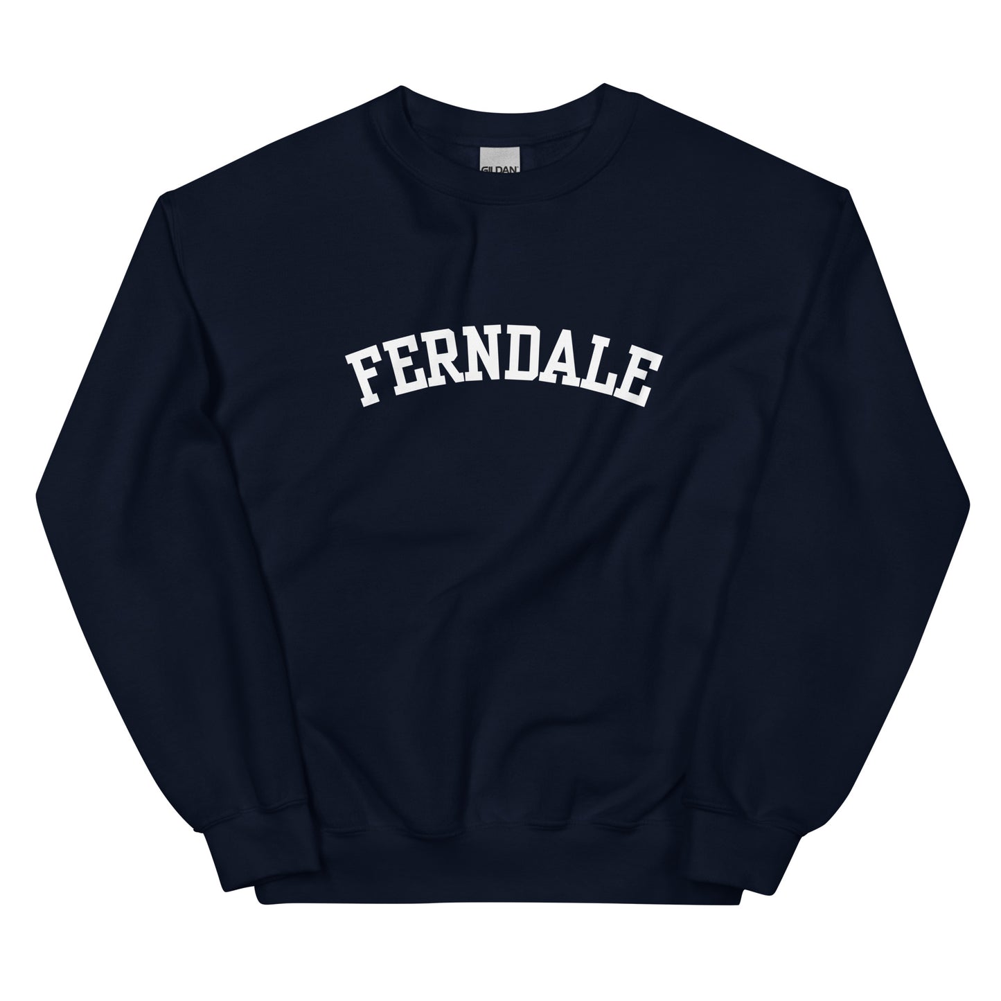 Ferndale, Michigan Block Solo Unisex Sweatshirt
