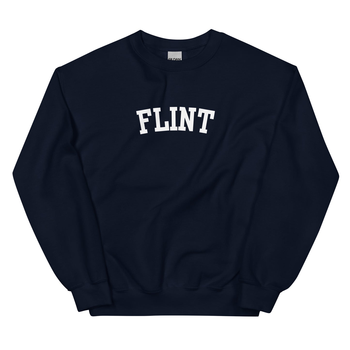 Flint, Michigan Block Solo Unisex Sweatshirt