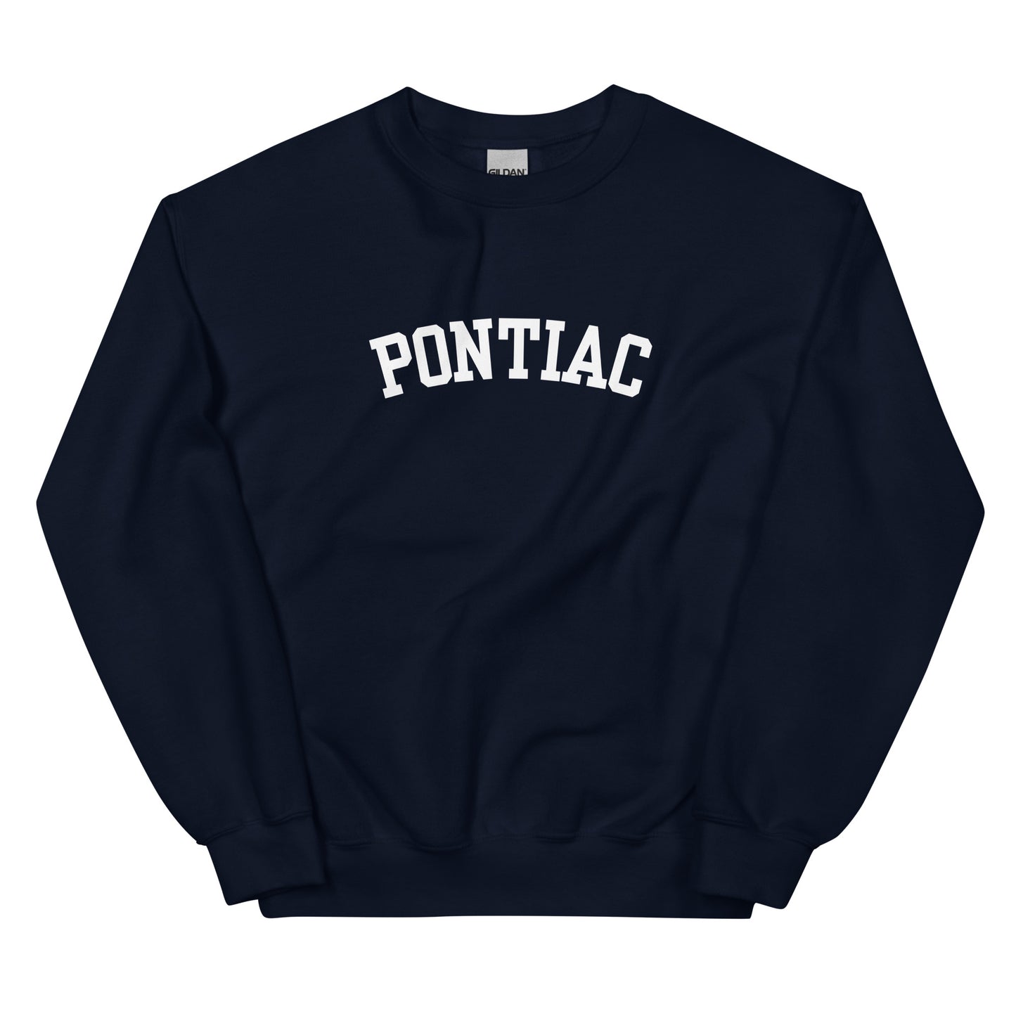 Pontiac, Michigan Block Solo Unisex Sweatshirt