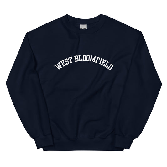 West Bloomfield, Michigan Block Solo Unisex Sweatshirt