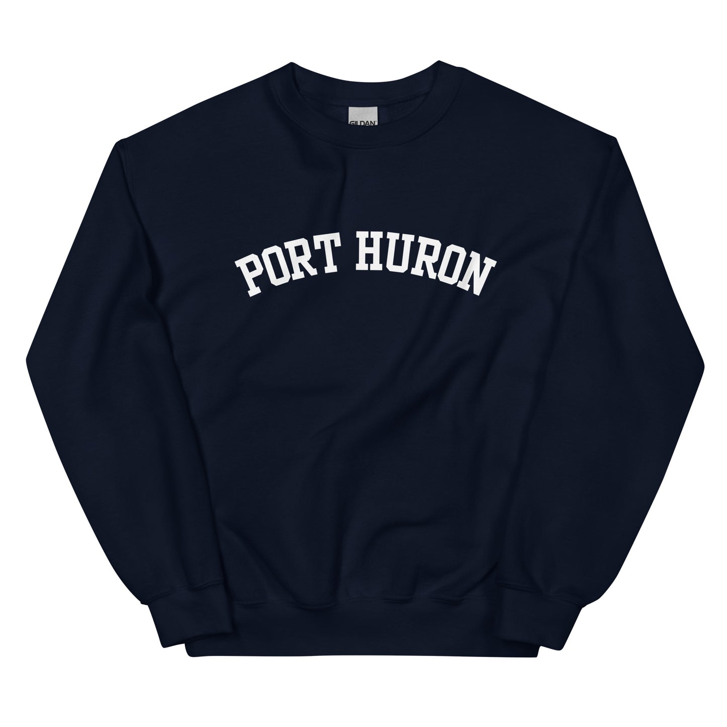Port Huron, Michigan Block Solo Unisex Sweatshirt