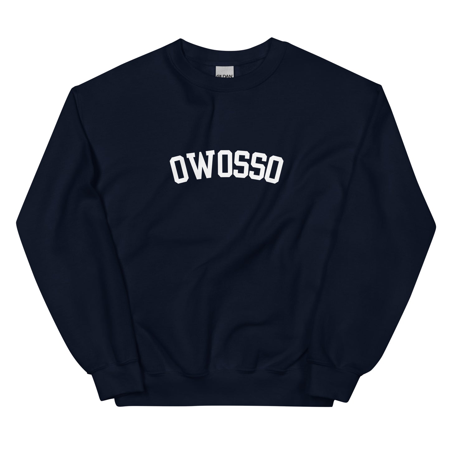 Owosso, Michigan Block Solo Unisex Sweatshirt