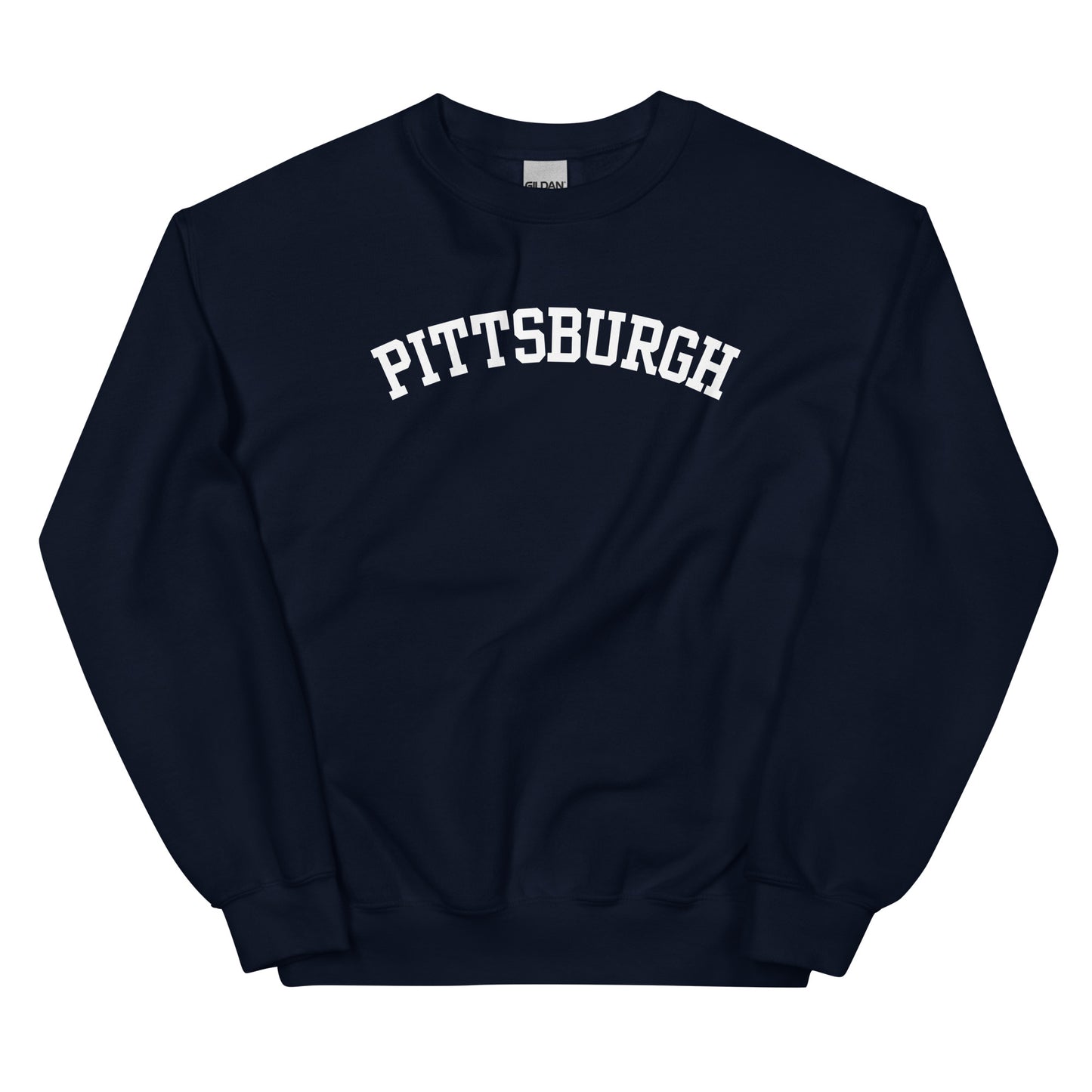 Pittsburgh, PA Block Solo Crewneck Unisex Sweatshirt