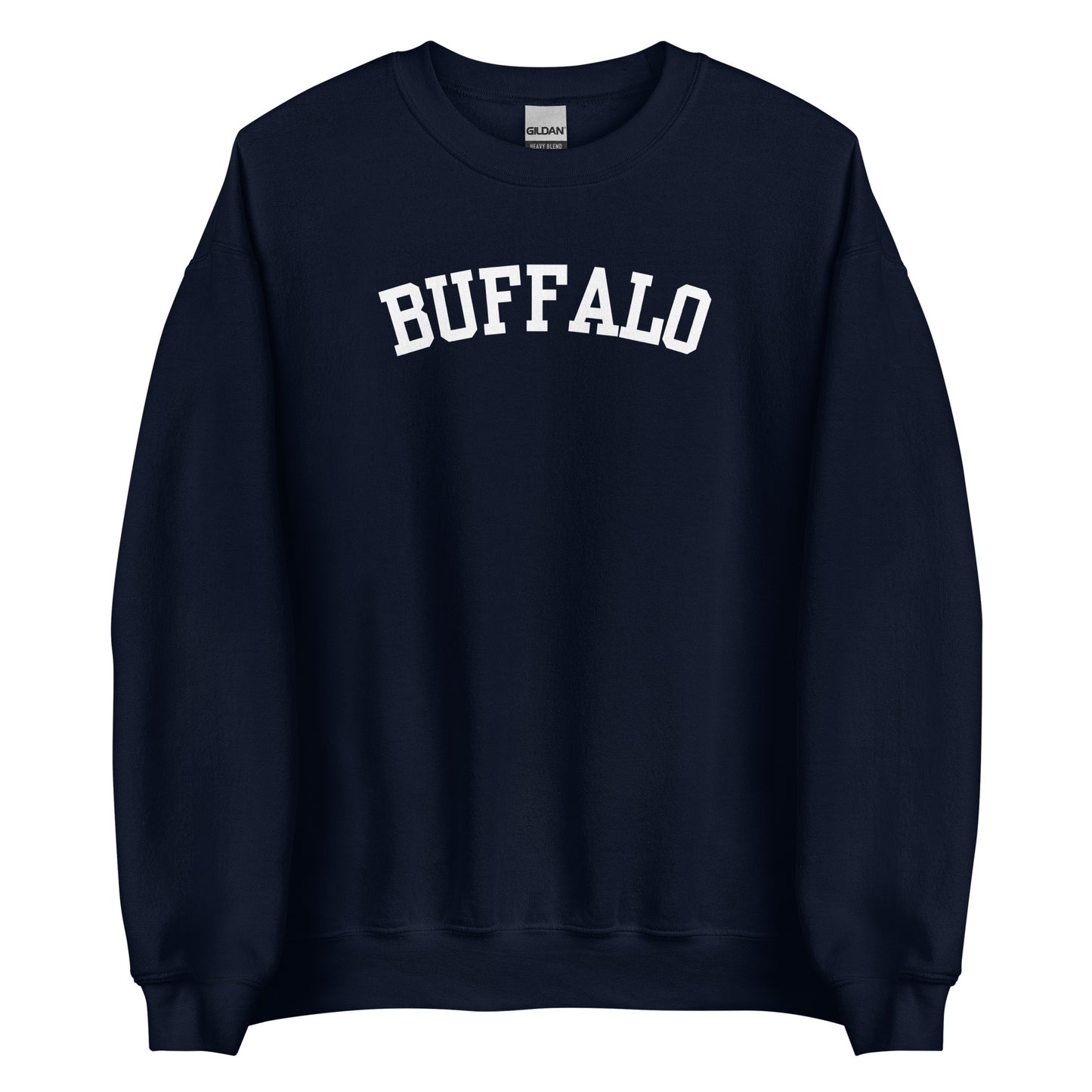 Buffalo NY Block Solo Crewneck Unisex Sweatshirt
