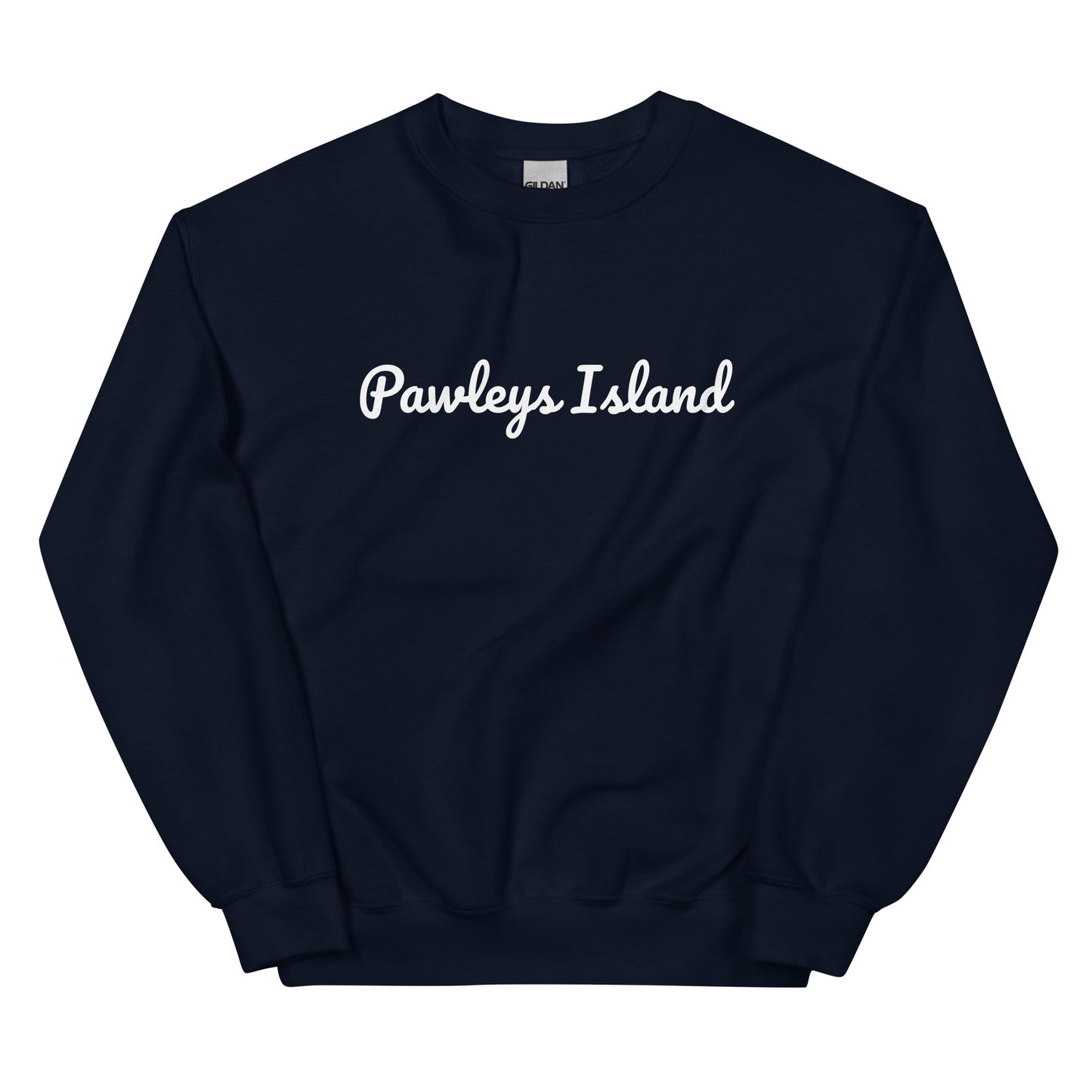 Pawleys Island, South Carolina Solo Script Unisex Sweatshirt