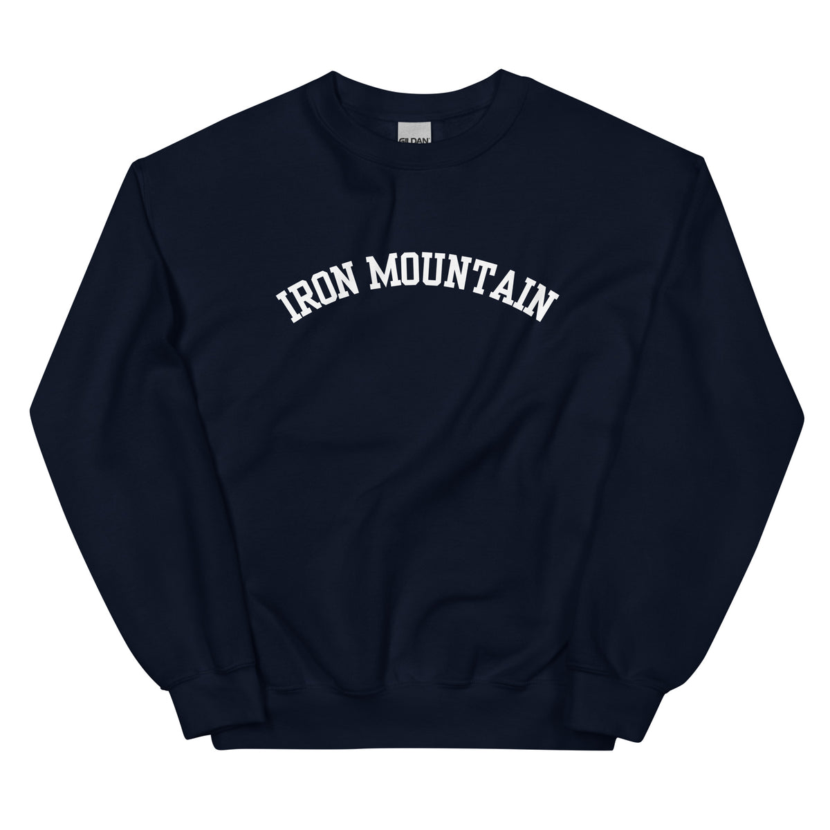 Iron Mountain, Michigan Unisex Sweatshirt - Block Solo