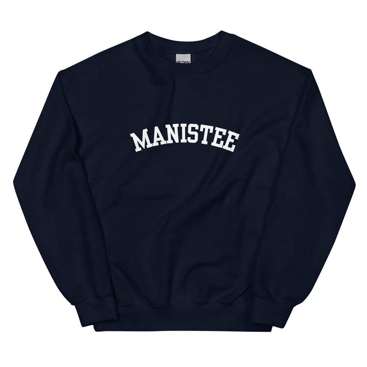 Manistee, Michigan Unisex Sweatshirt - Block Solo