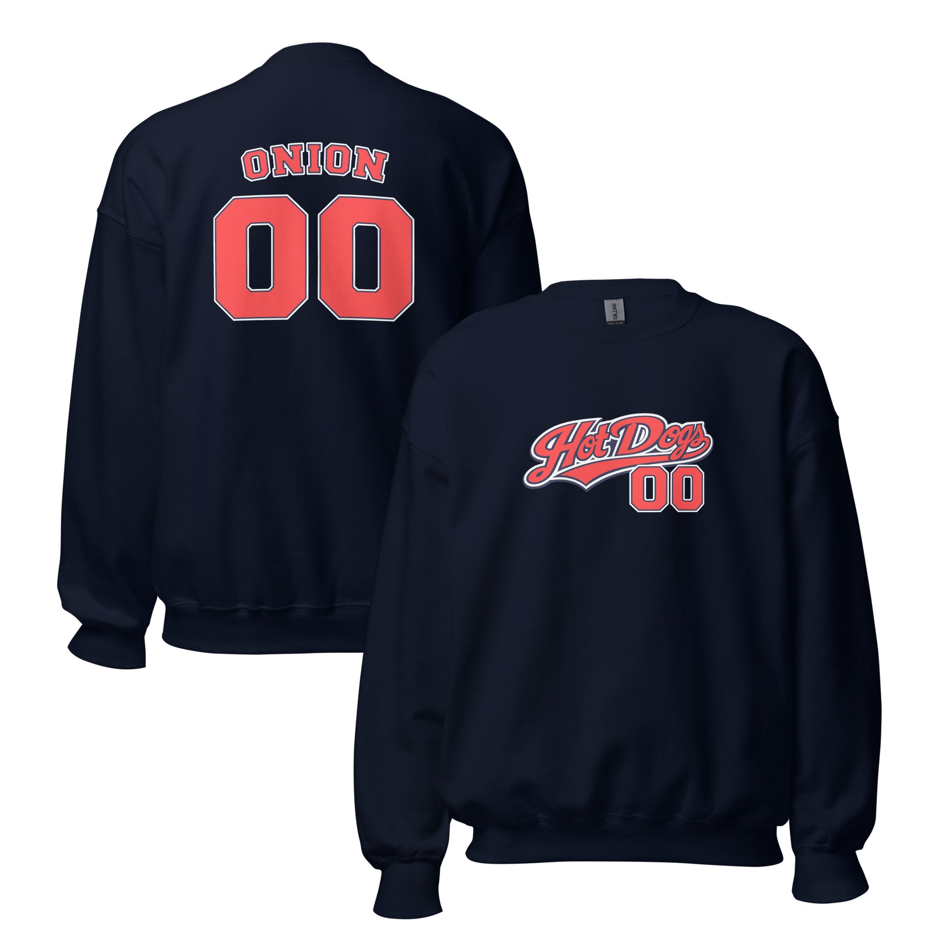 Cleveland Baseball - Hot Dogs Onion Crewneck Unisex Sweatshirt