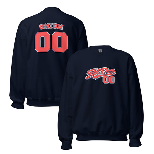 Cleveland Baseball - Hot Dogs Onion Crewneck Unisex Sweatshirt