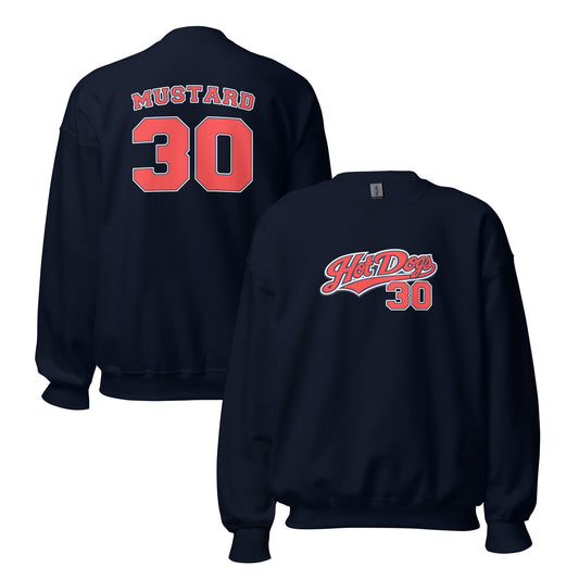 Cleveland Baseball - Hot Dogs Mustard Crewneck Unisex Sweatshirt