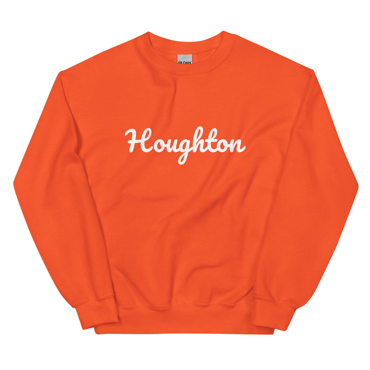 Houghton, Michigan Unisex Sweatshirt - Solo Script