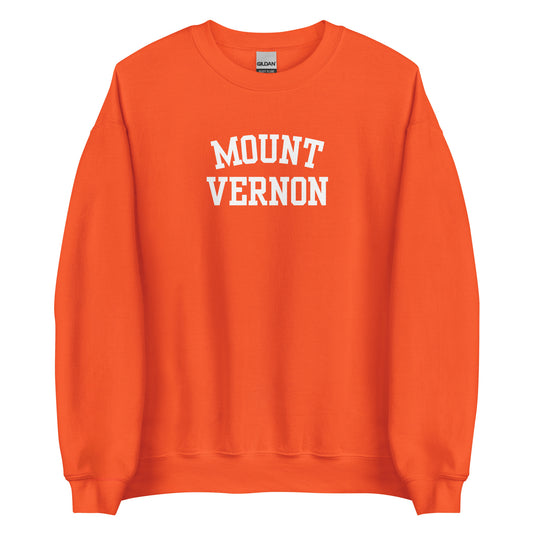 Mount Vernon Ohio Block Solo Crewneck Unisex Sweatshirt