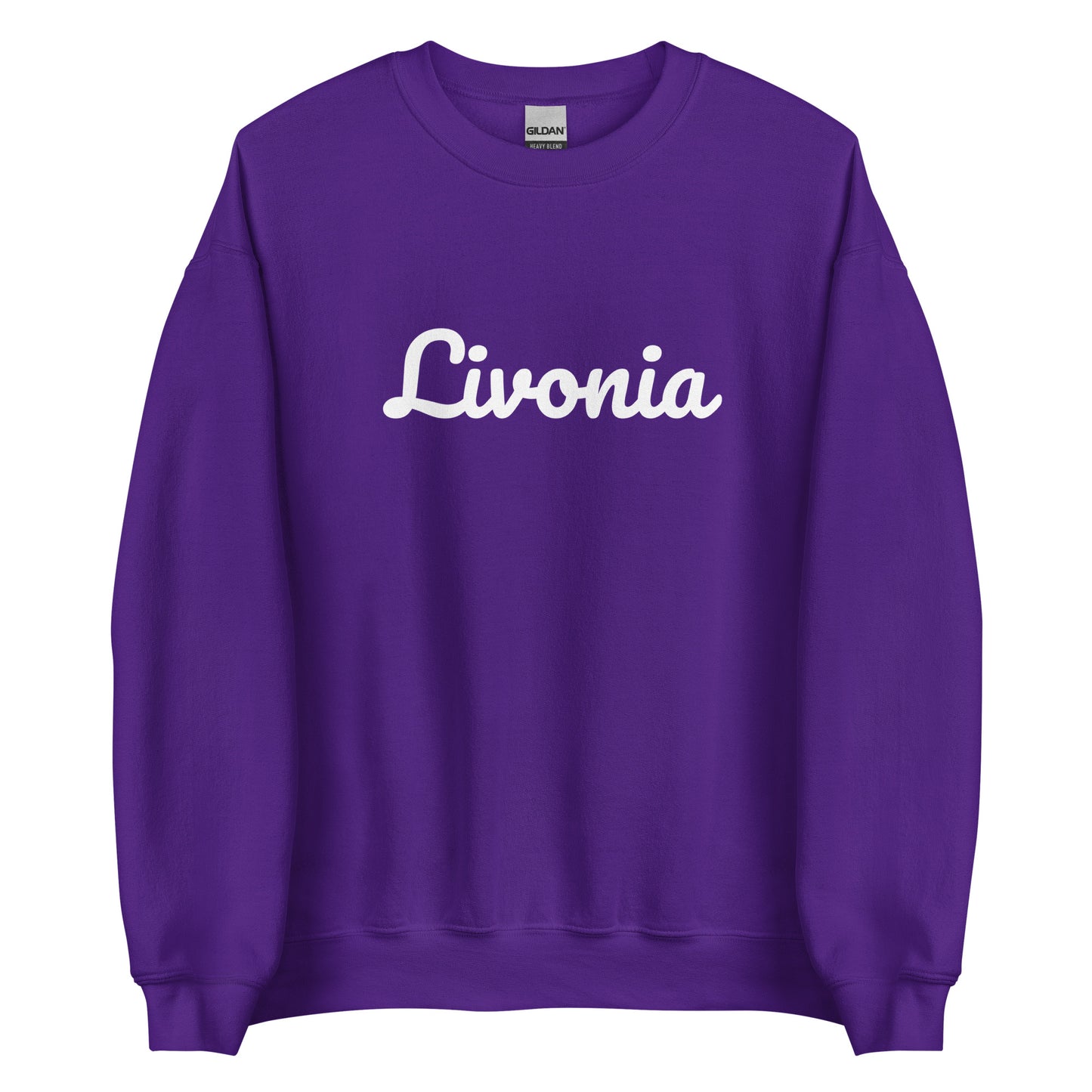 Livonia Michigan Solo Script Unisex Sweatshirt