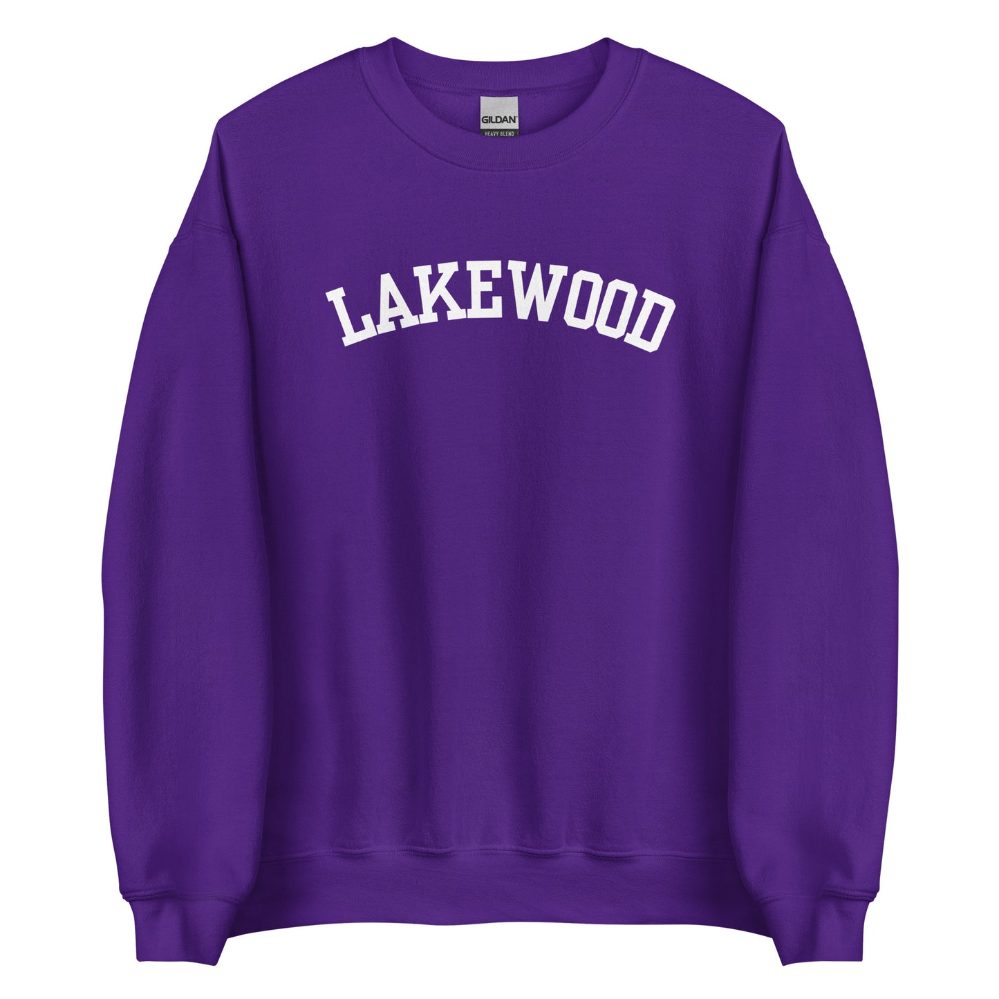 Lakewood Ohio Block Solo Crewneck Unisex Sweatshirt