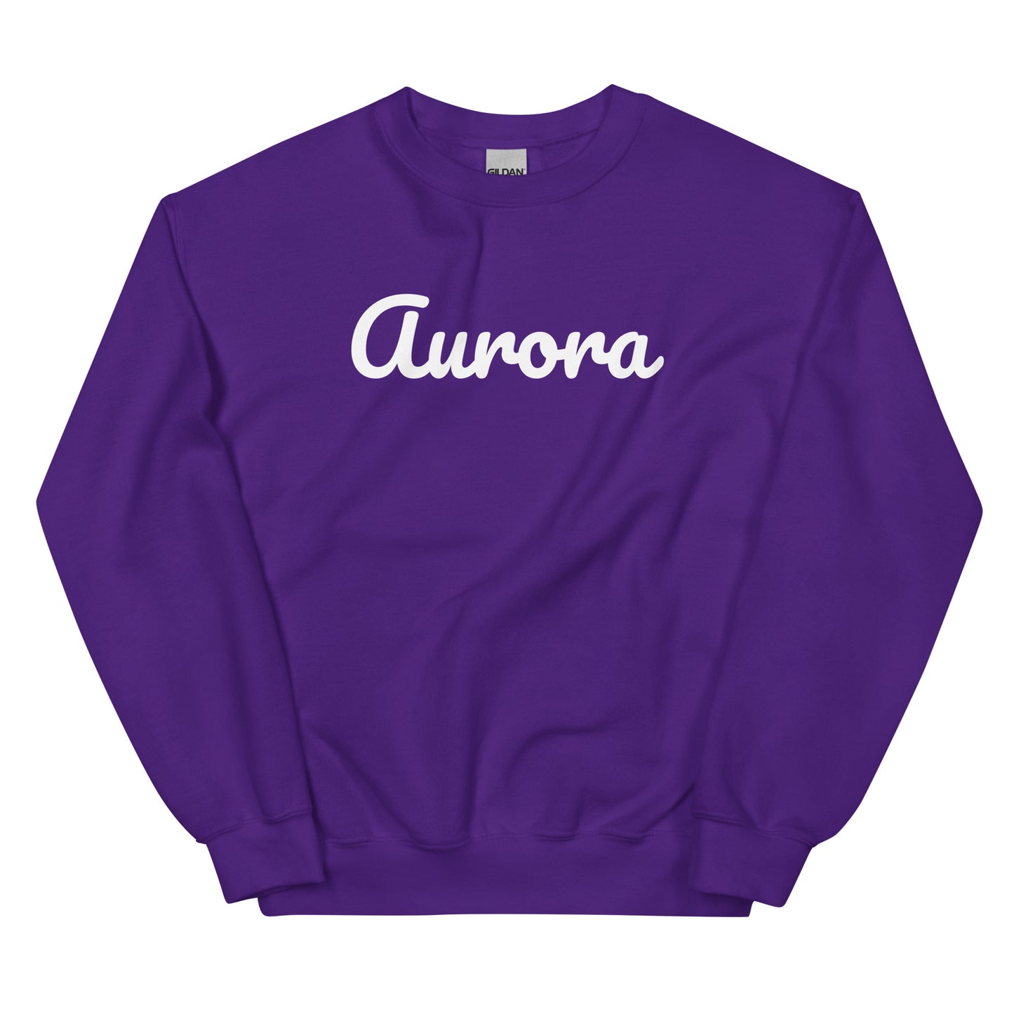 Aurora Ohio Solo Script Crewneck Unisex Sweatshirt