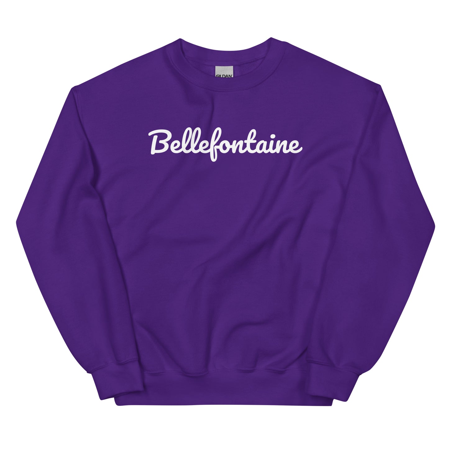 Bellefontaine Ohio Solo Script Crewneck Unisex Sweatshirt