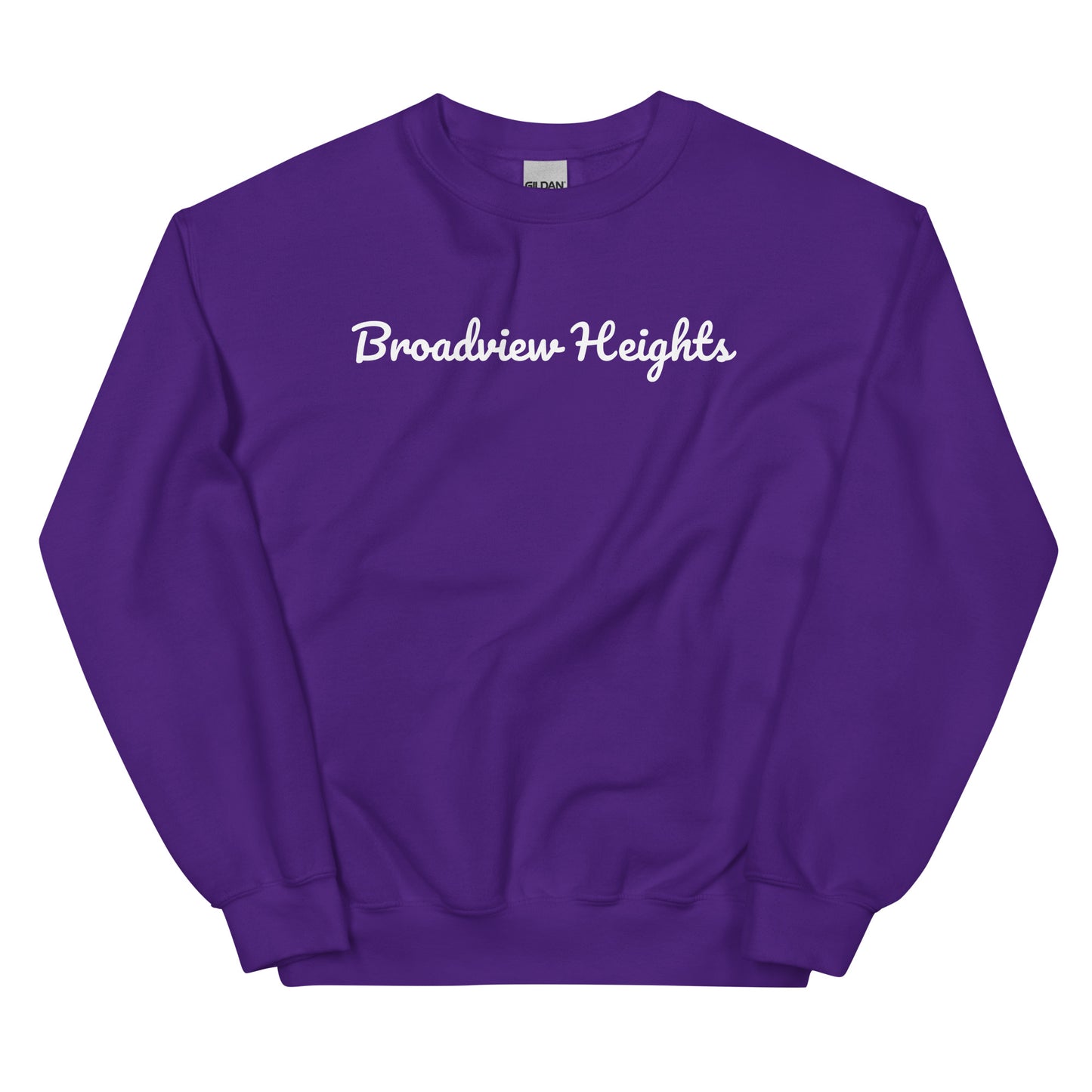 Broadview Heights Ohio Solo Script Crewneck Unisex Sweatshirt