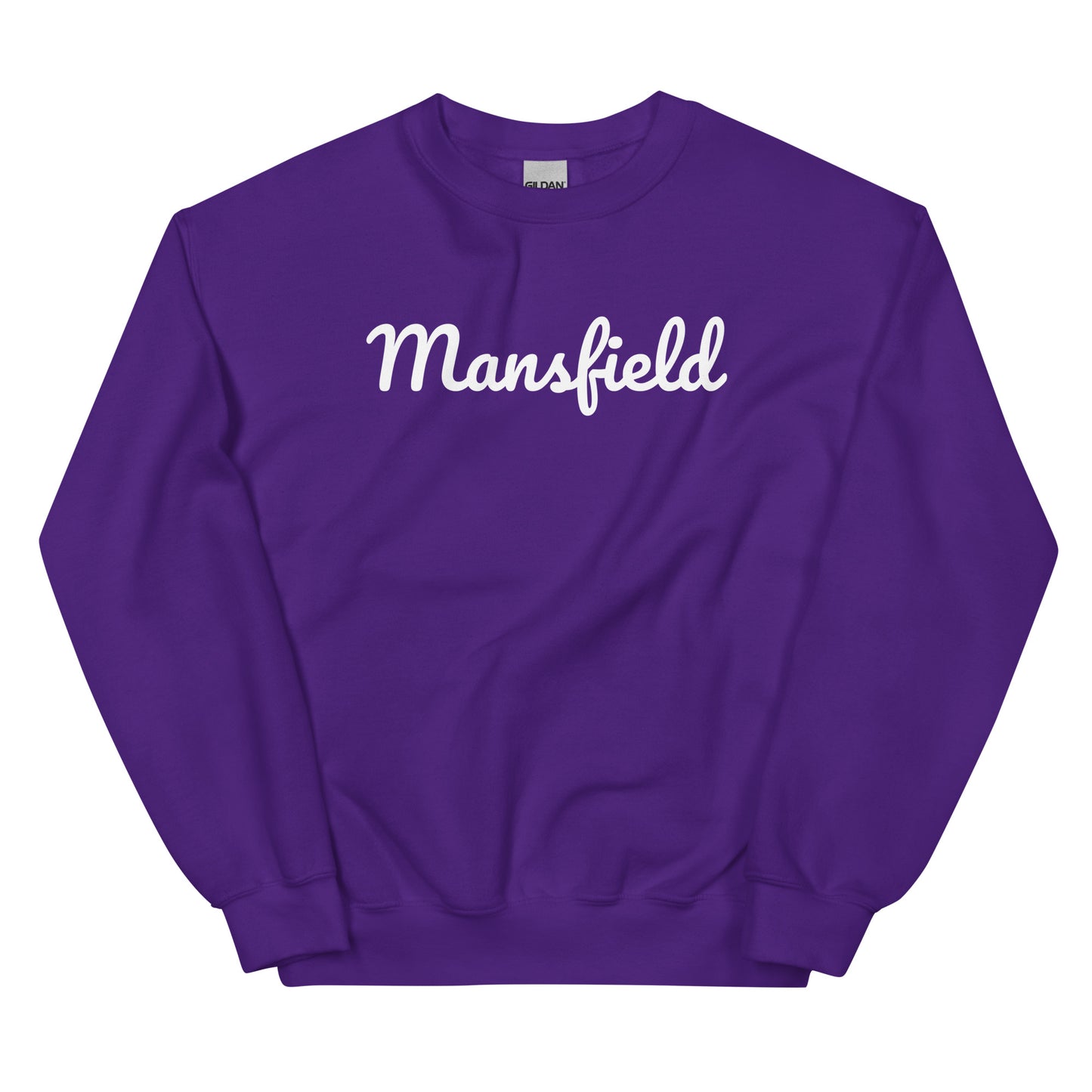 Mansfield Ohio Solo Script Crewneck Unisex Sweatshirt