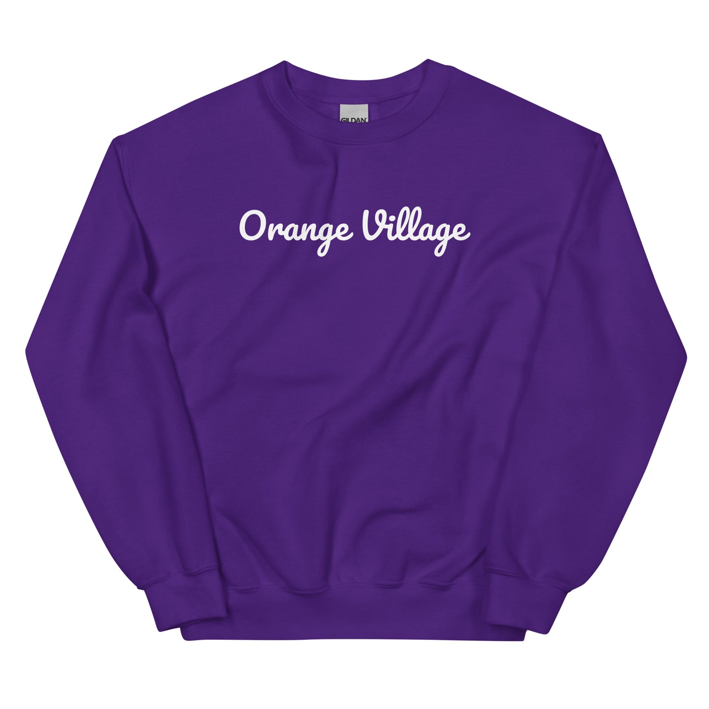 Orange Village Ohio Solo Script Crewneck Unisex Sweatshirt