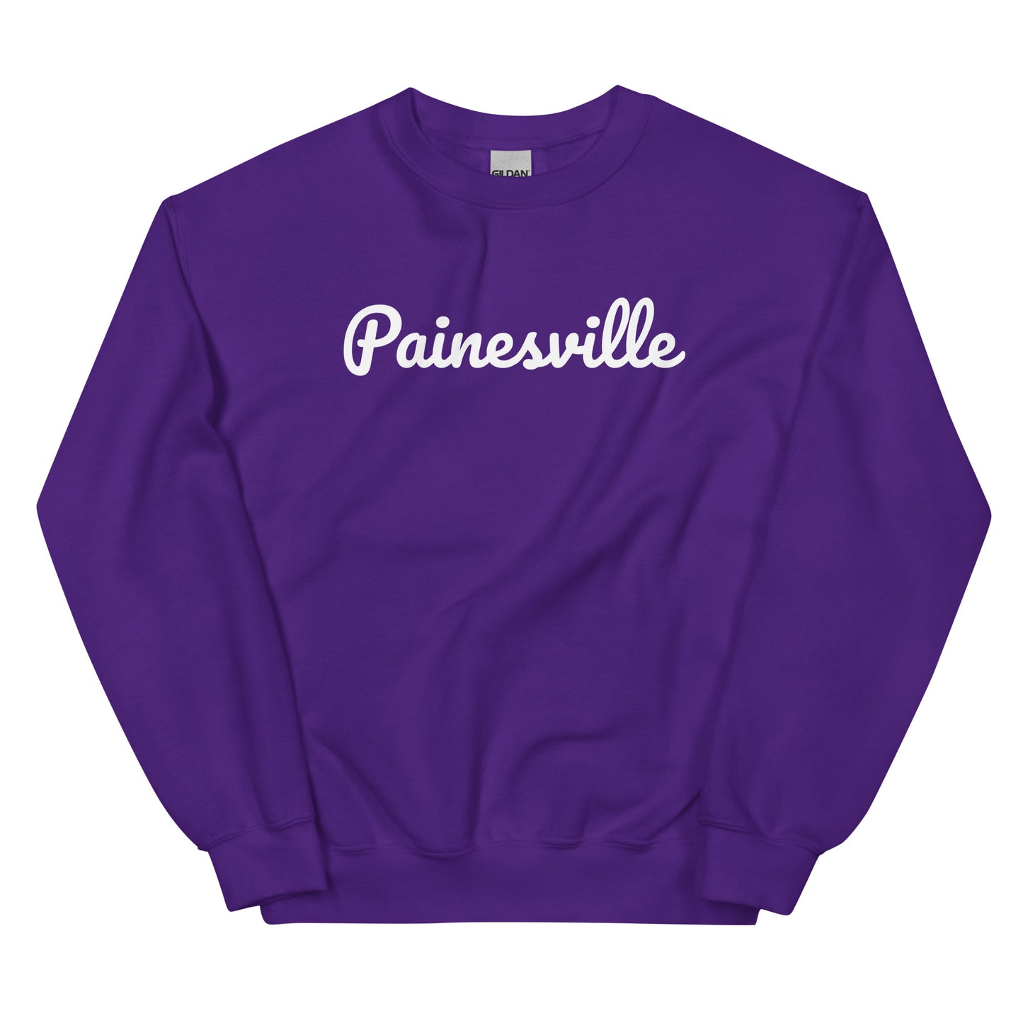 Painesville Ohio Solo Script Crewneck Unisex Sweatshirt
