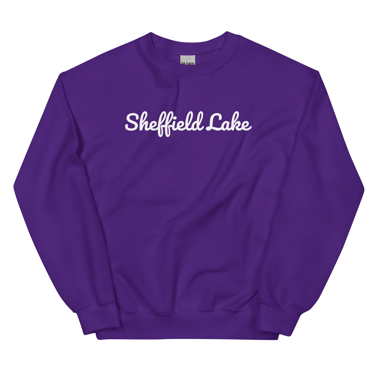Sheffield Lake Ohio Solo Script Crewneck Unisex Sweatshirt