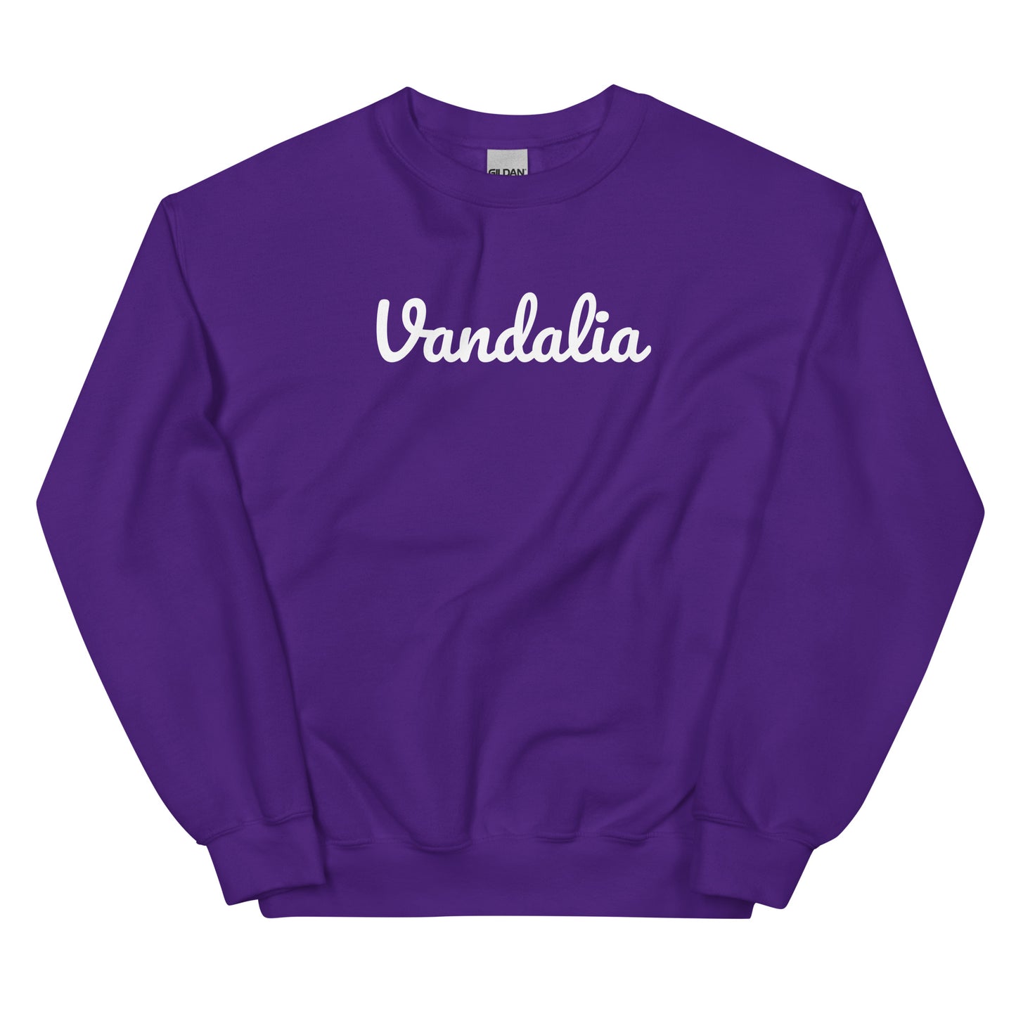 Vandalia Ohio Solo Script Crewneck Unisex Sweatshirt