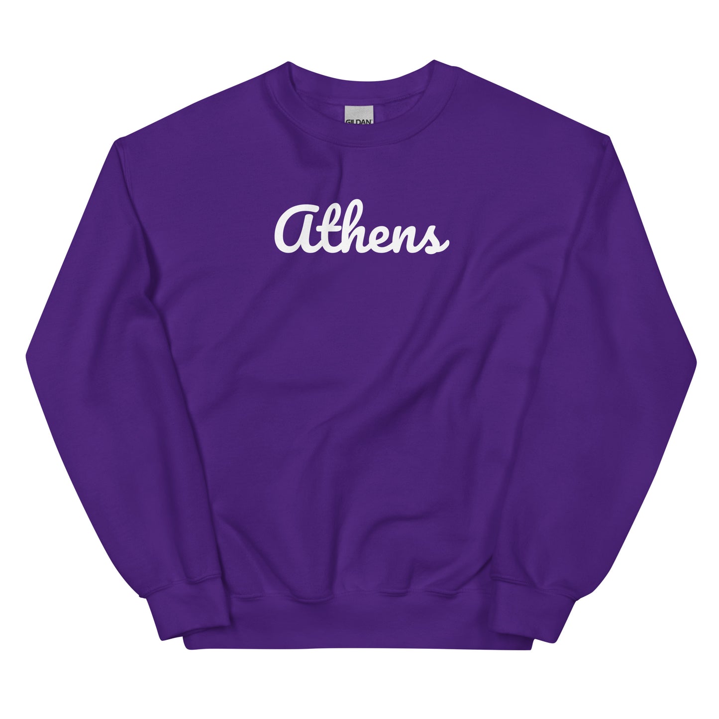 Athens Ohio Solo Script Crewneck Unisex Sweatshirt