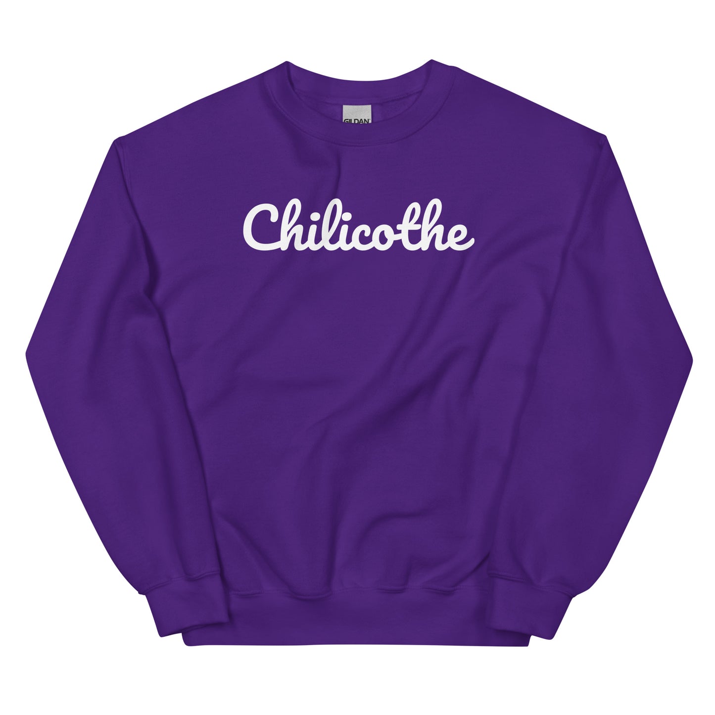 Chilicothe Ohio Solo Script Crewneck Unisex Sweatshirt