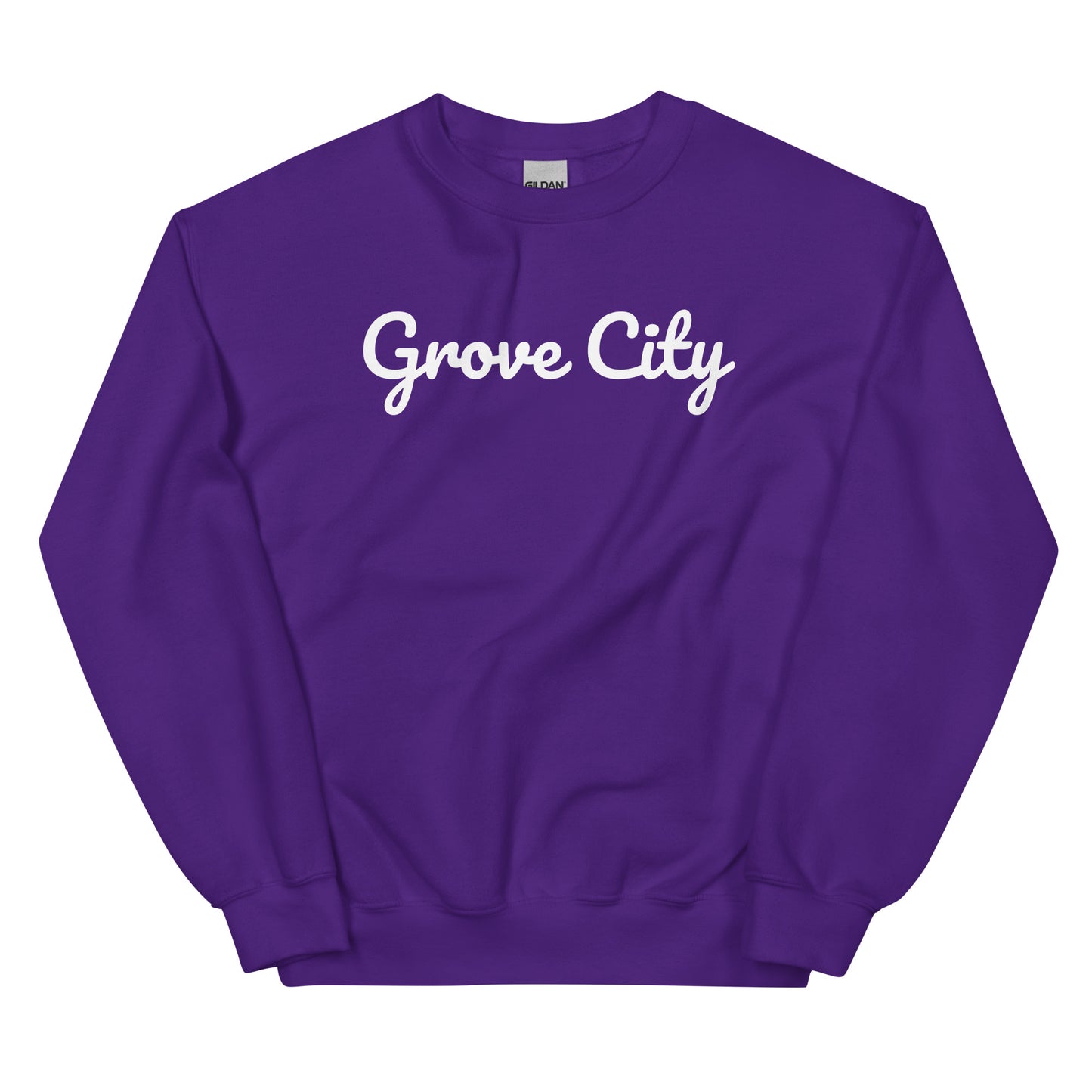 Grove City Ohio Solo Script Crewneck Unisex Sweatshirt