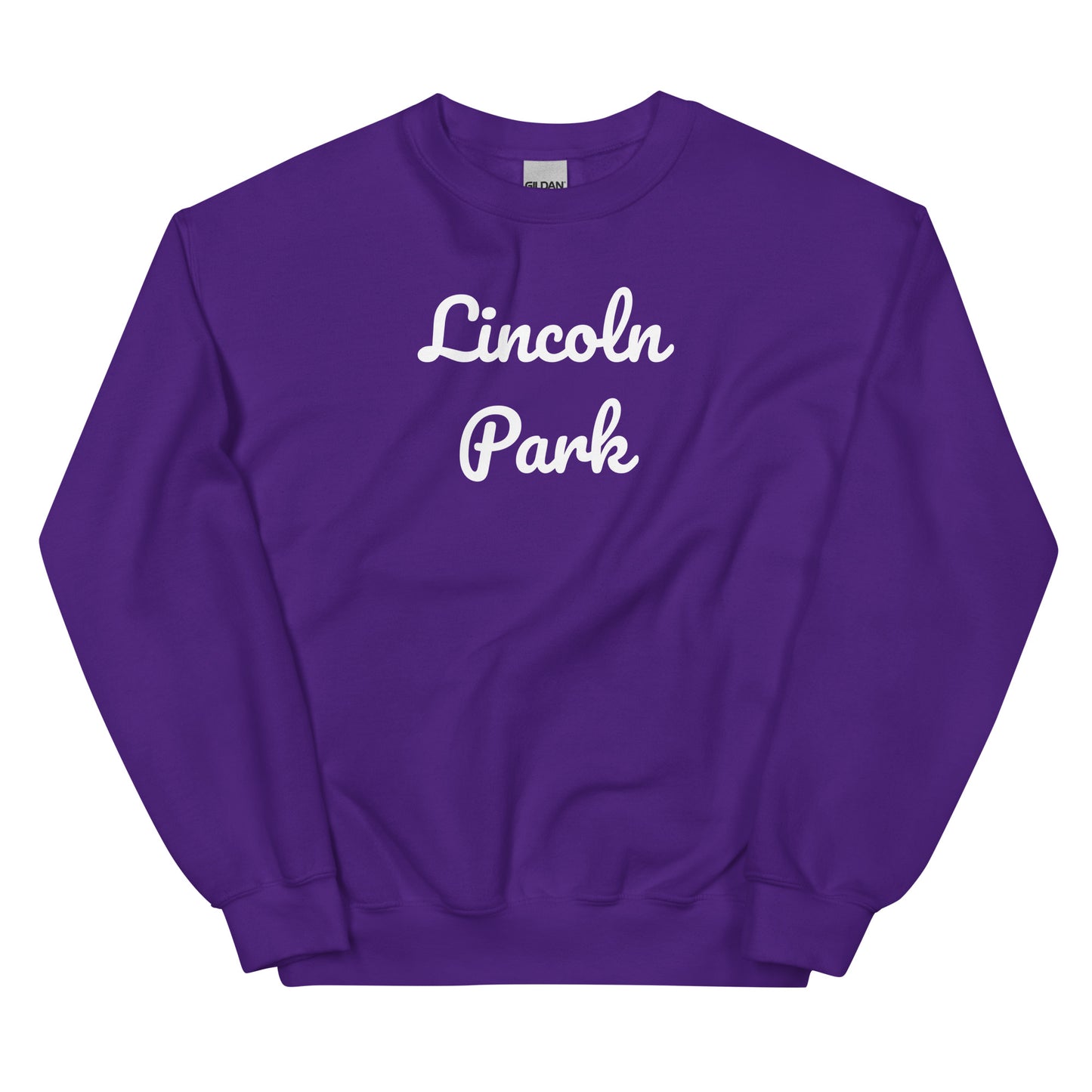Lincoln Park Michigan Solo Script Crewneck Unisex Sweatshirt