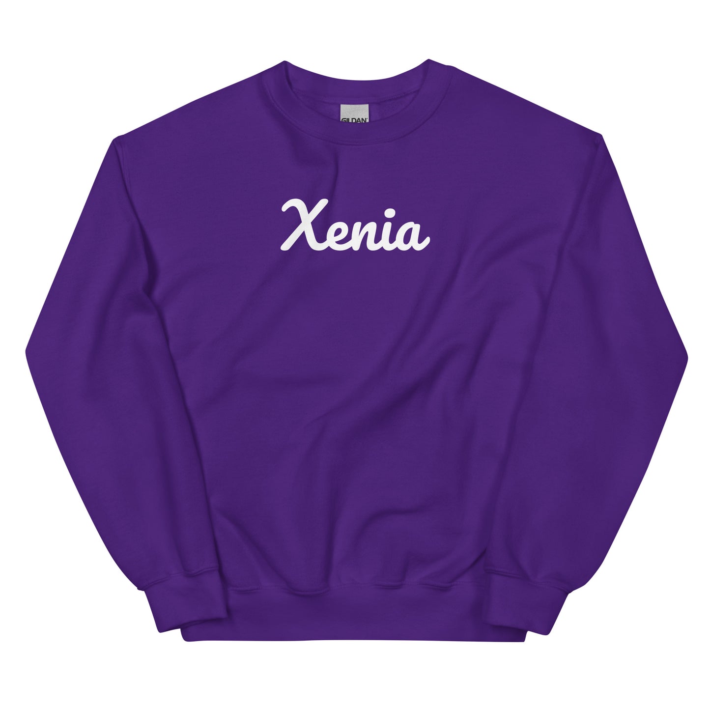 Xenia Ohio Solo Script Crewneck Unisex Sweatshirt