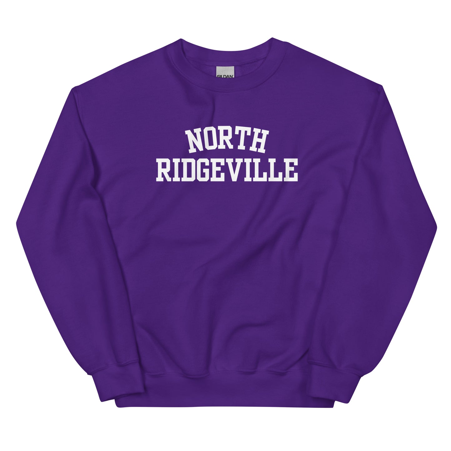 North Ridgeville Ohio Block Solo Crewneck Unisex Sweatshirt