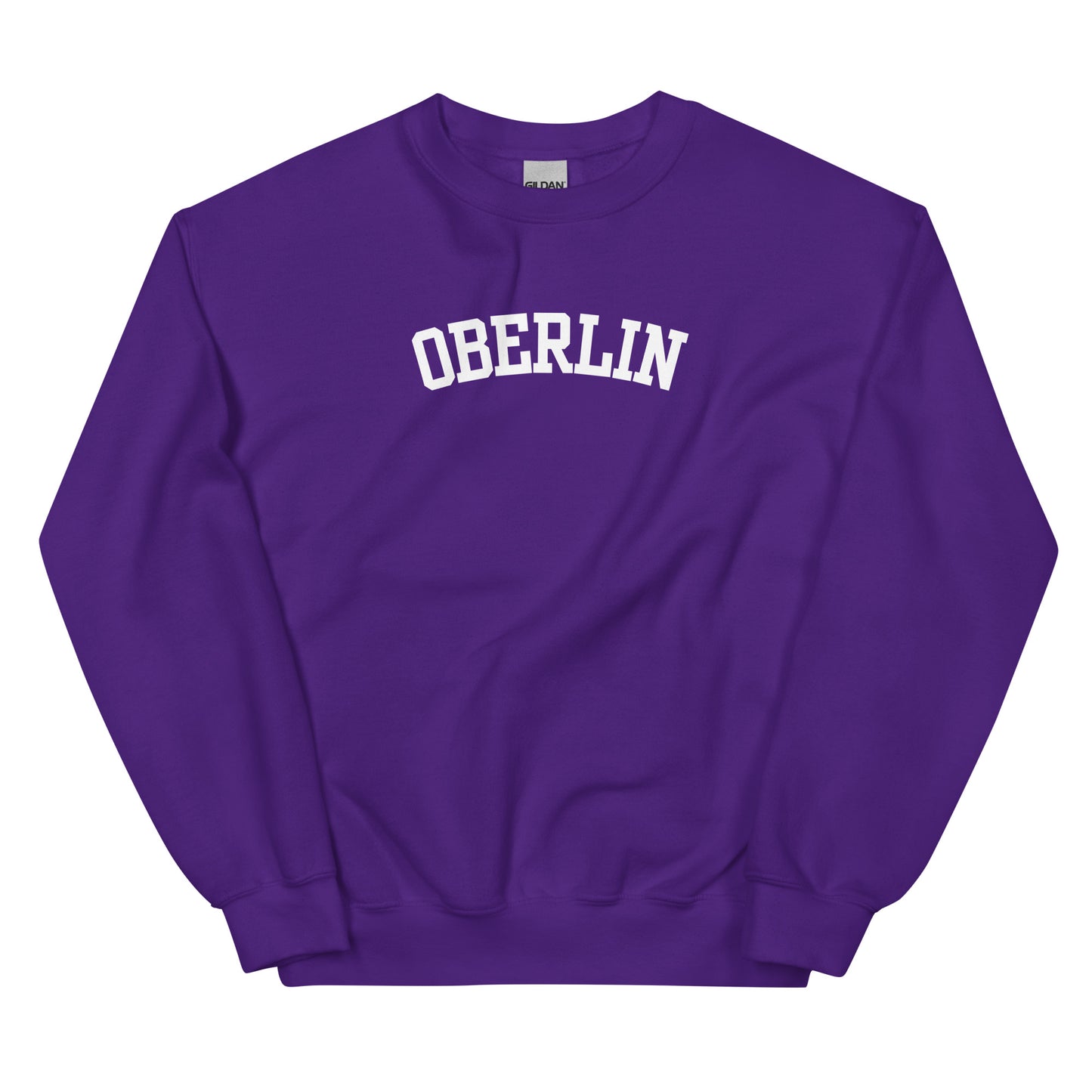 Oberlin Ohio Block Solo Crewneck Unisex Sweatshirt