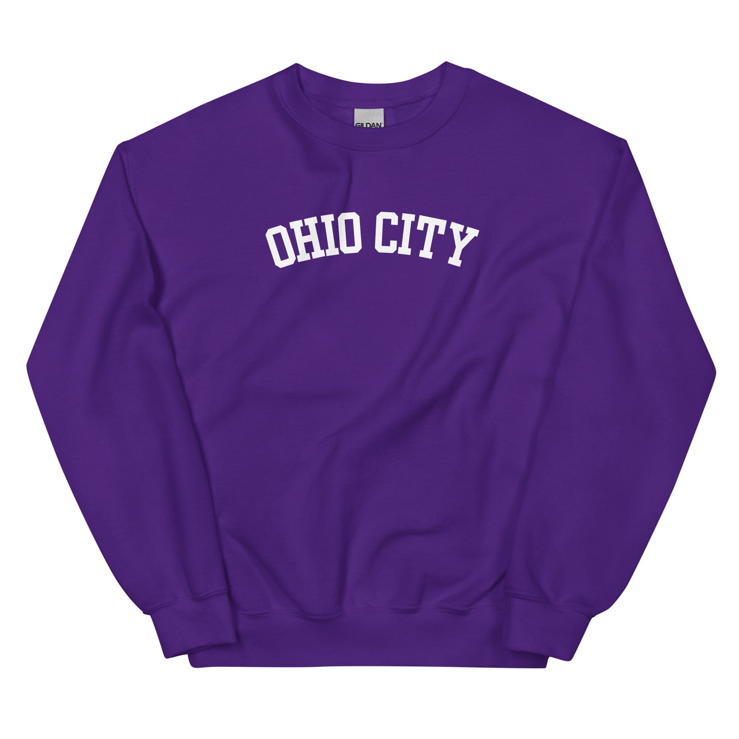 Ohio City Cleveland Block Solo Crewneck Unisex Sweatshirt