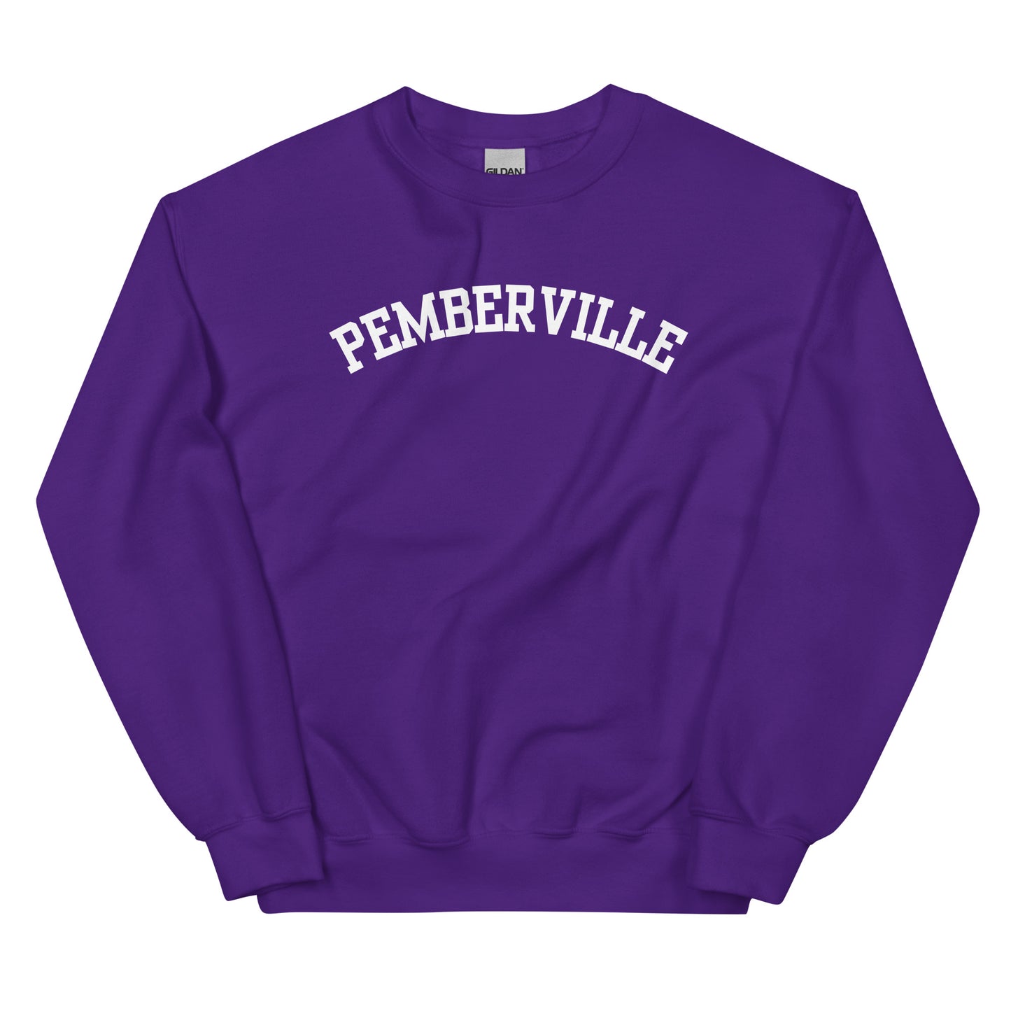 Pemberville Ohio Block Solo Crewneck Unisex Sweatshirt