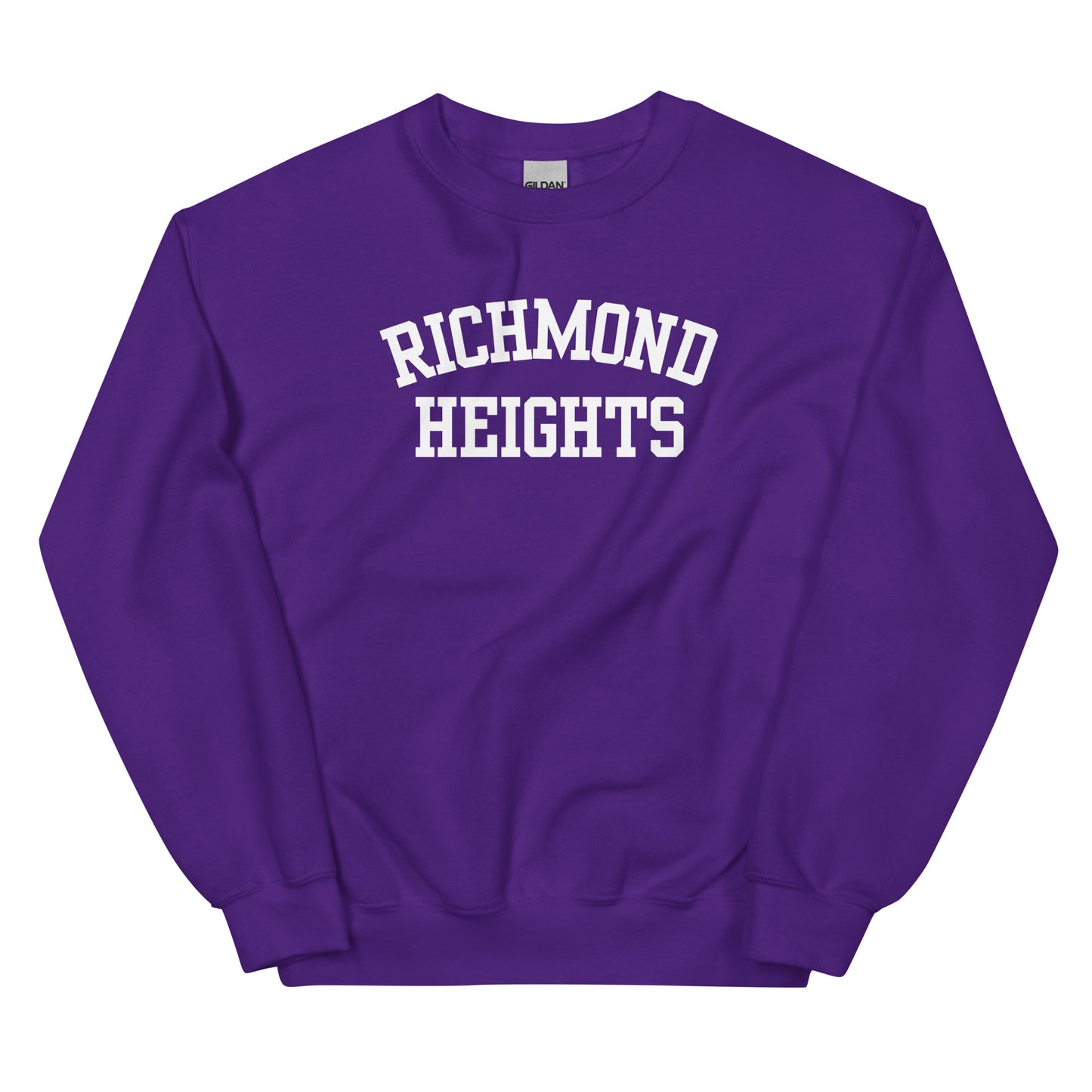 Richmond Heights Ohio Block Solo Crewneck Unisex Sweatshirt