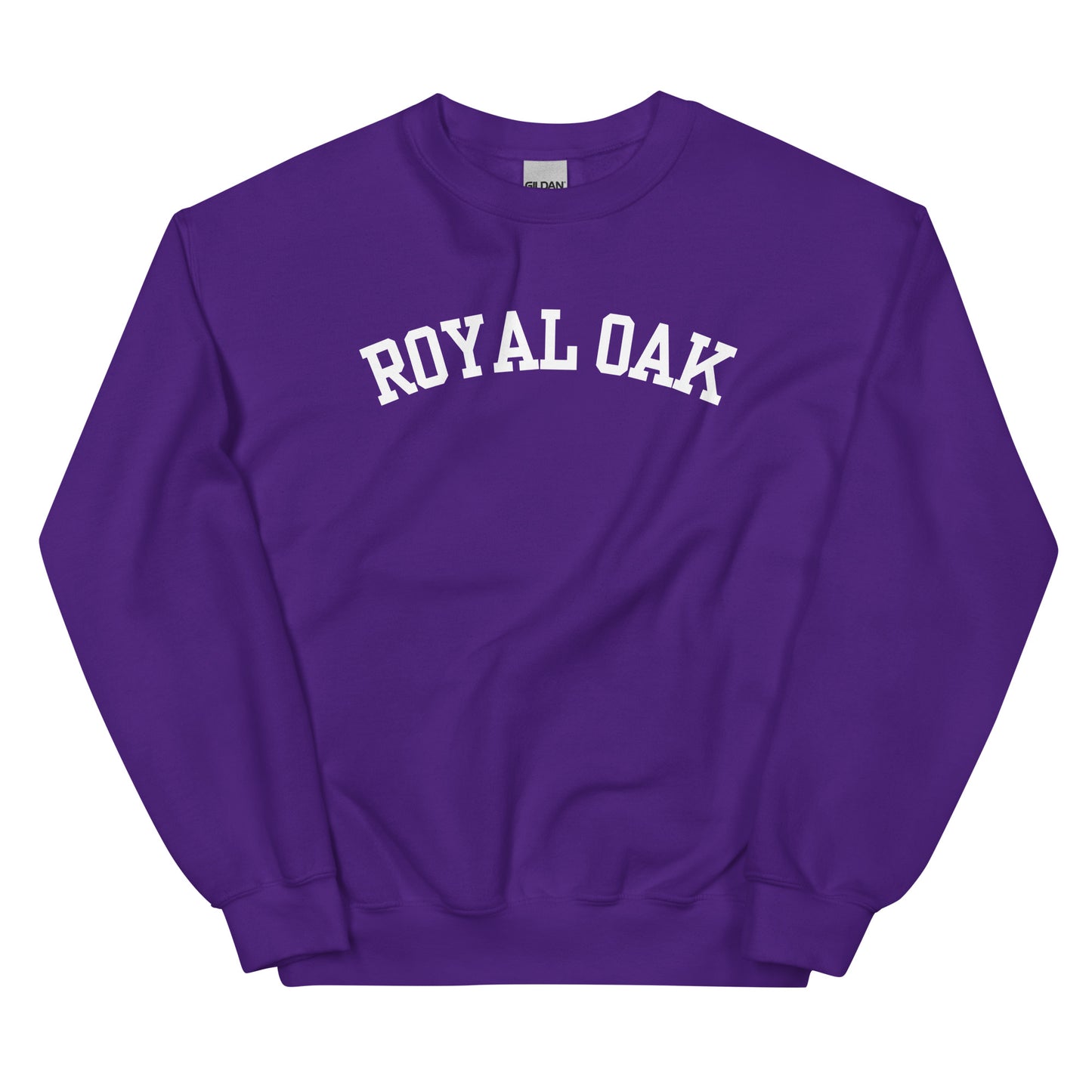Royal Oak Michigan Block Solo Crewneck Unisex Sweatshirt