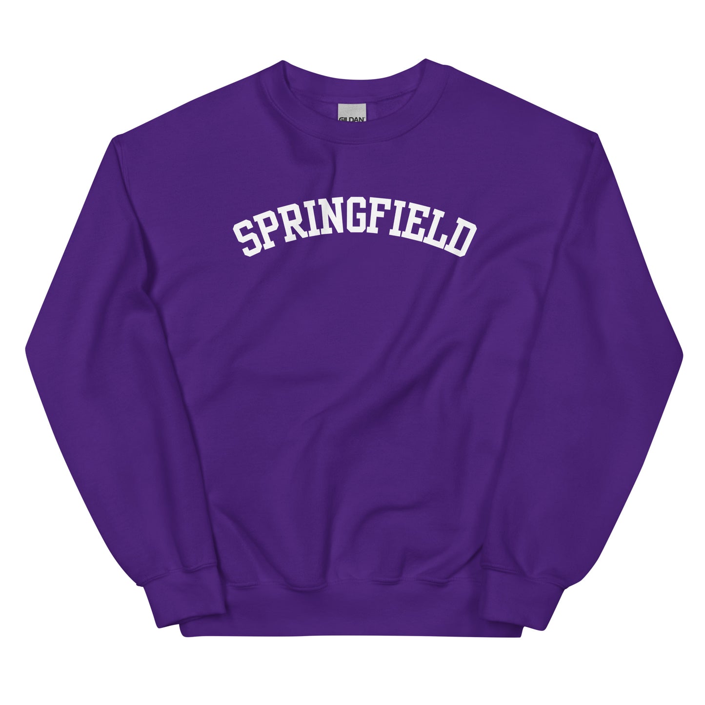 Springfield Ohio Block Solo Crewneck Unisex Sweatshirt