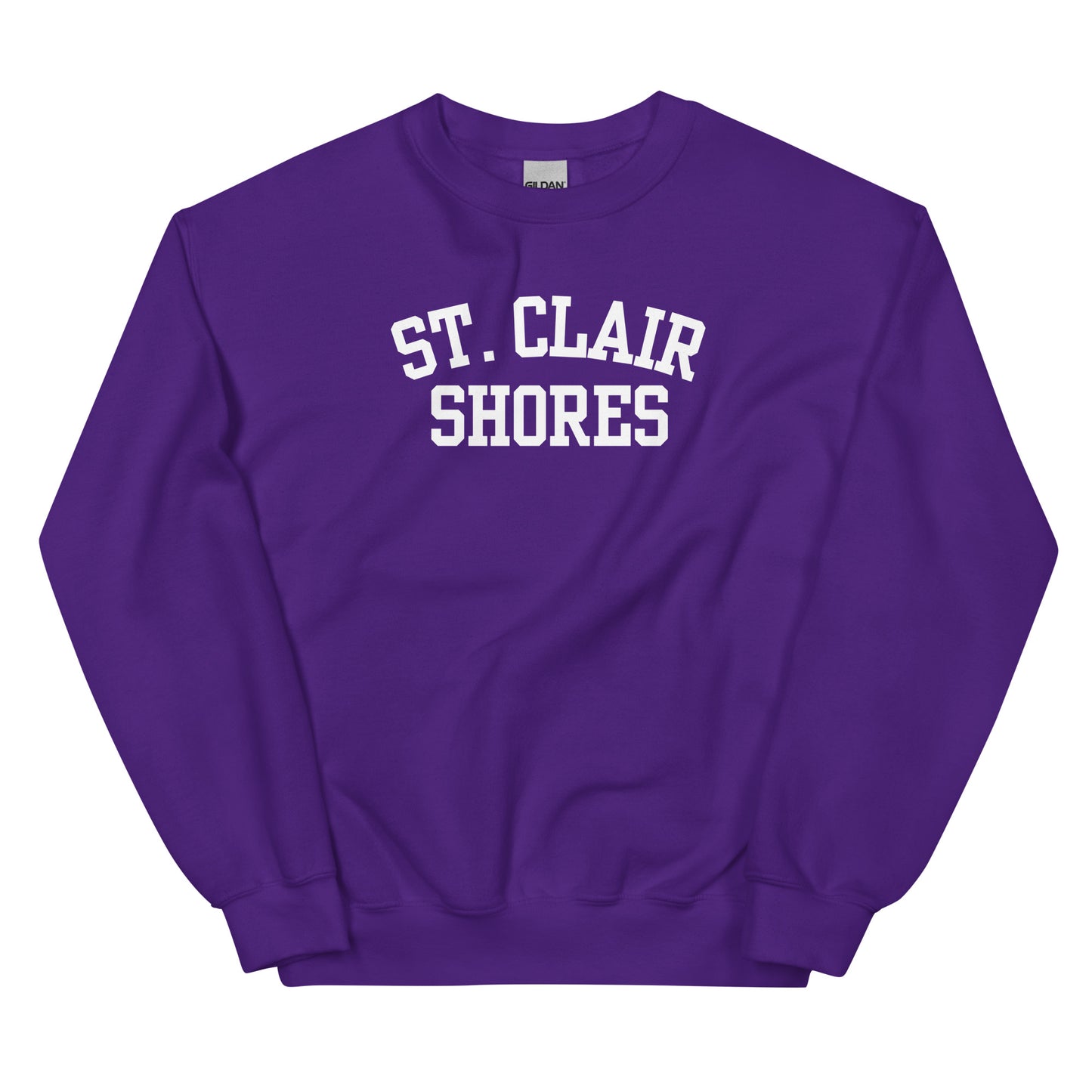 St. Clair Shores Ohio Block Solo Crewneck Unisex Sweatshirt
