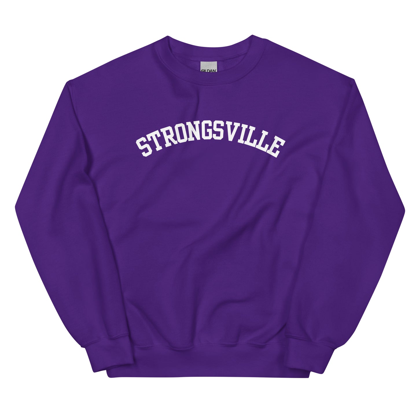 Strongsville Ohio Block Solo Crewneck Unisex Sweatshirt