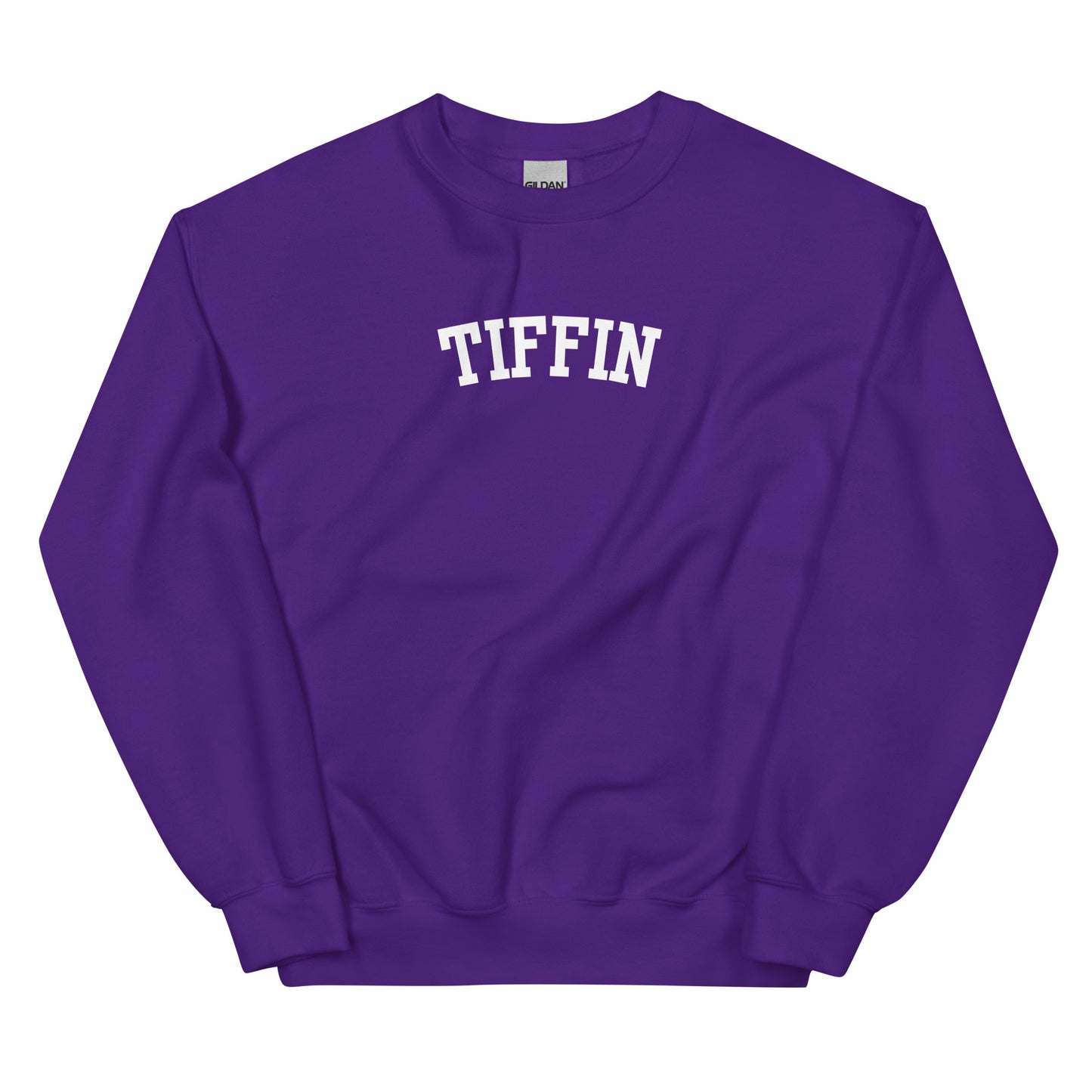 Tiffin Ohio Block Solo Crewneck Unisex Sweatshirt