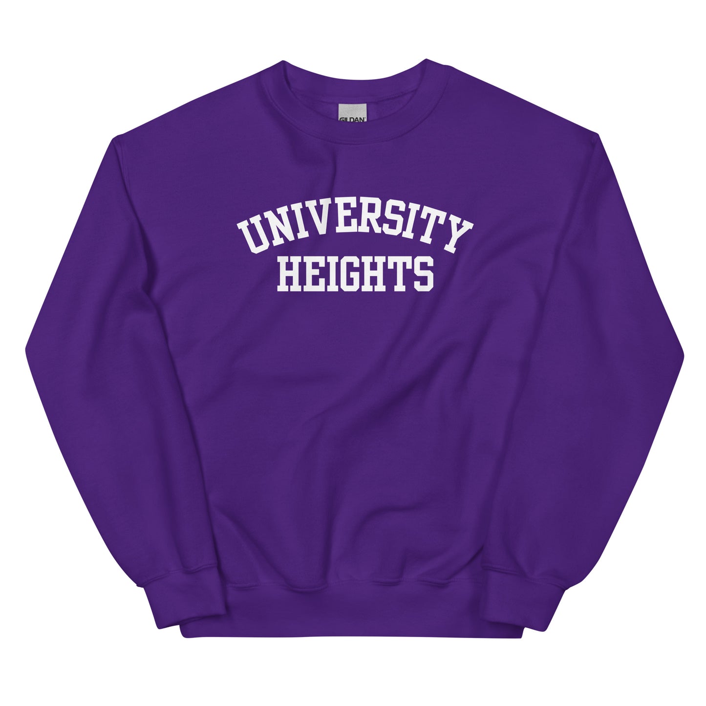 University Heights Ohio Block Solo Crewneck Unisex Sweatshirt