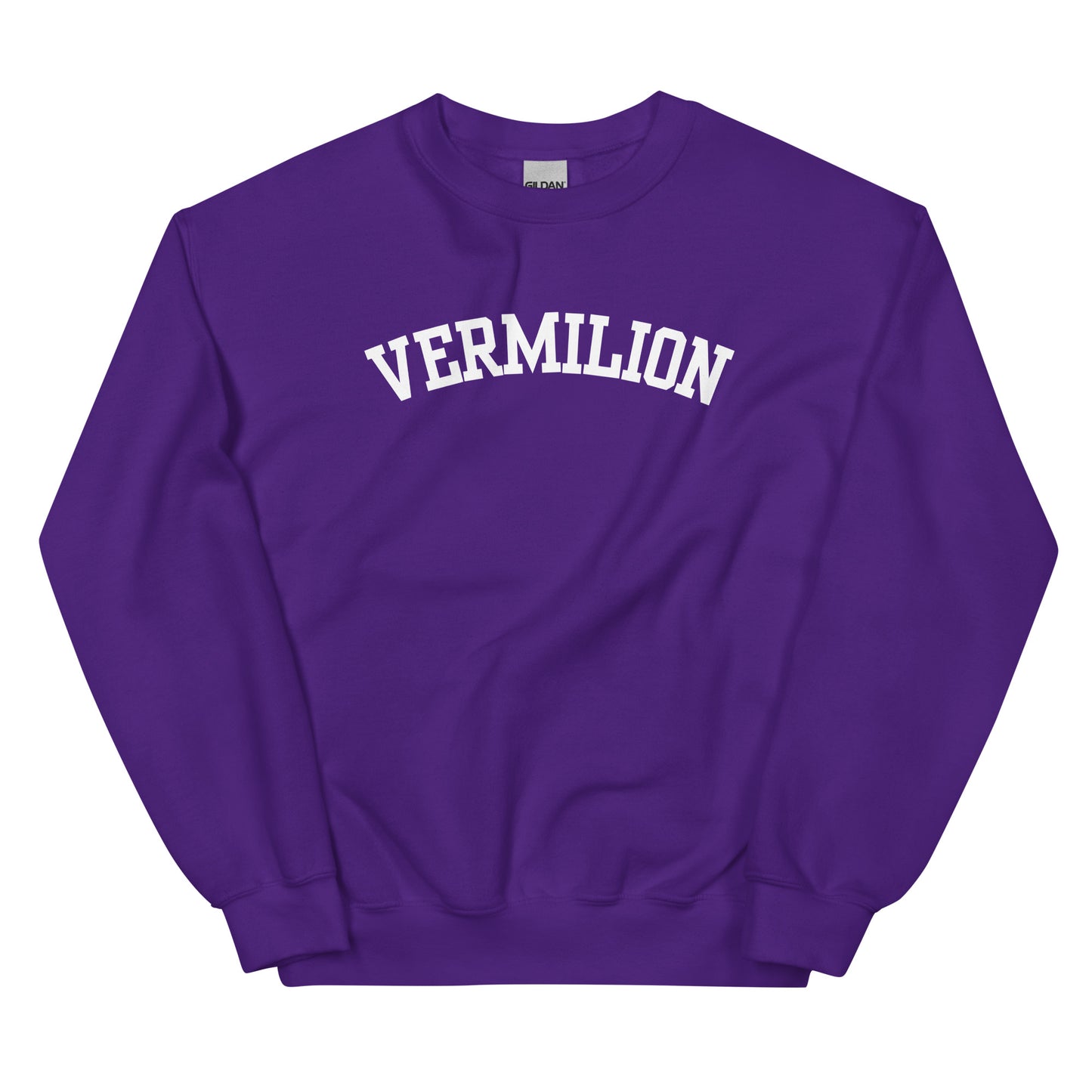 Vermilion Ohio Block Solo Crewneck Unisex Sweatshirt