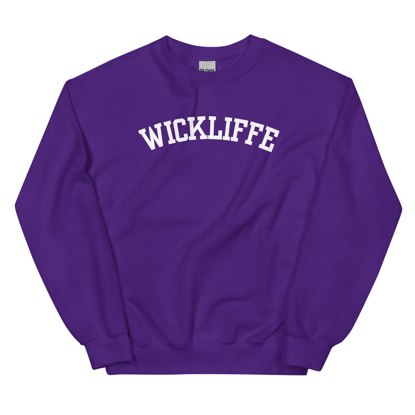 Wickliffe Ohio Block Solo Crewneck Unisex Sweatshirt
