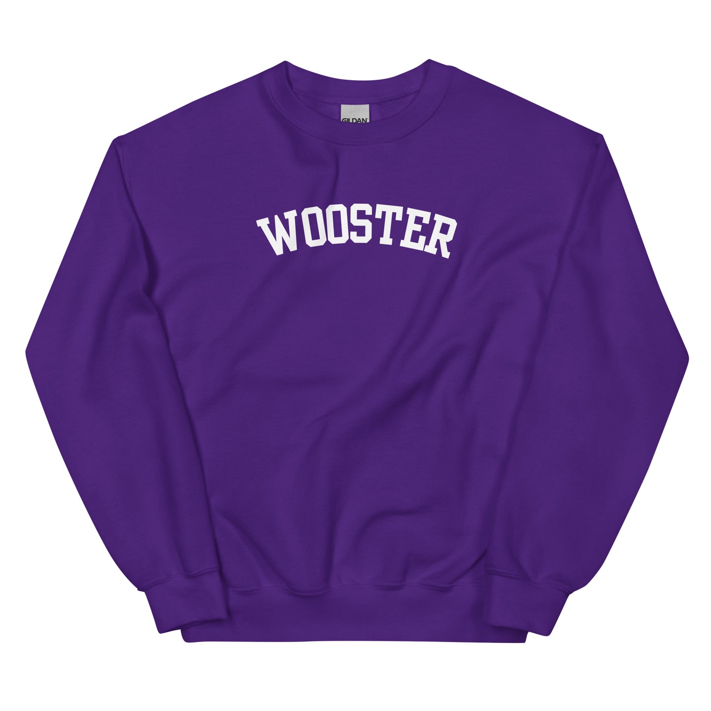 Wooster Ohio Block Solo Crewneck Unisex Sweatshirt