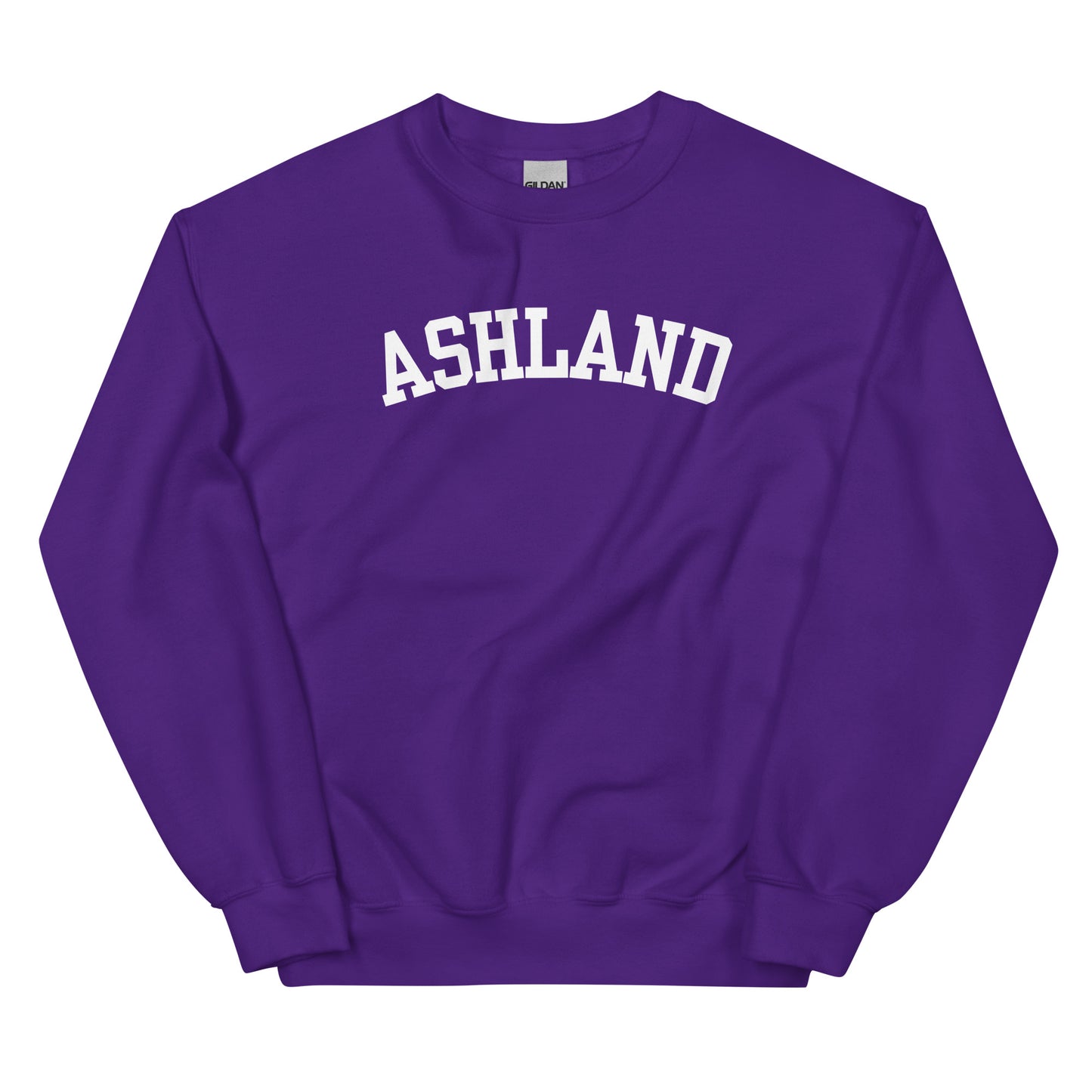 Ashland Ohio Block Solo Crewneck Unisex Sweatshirt
